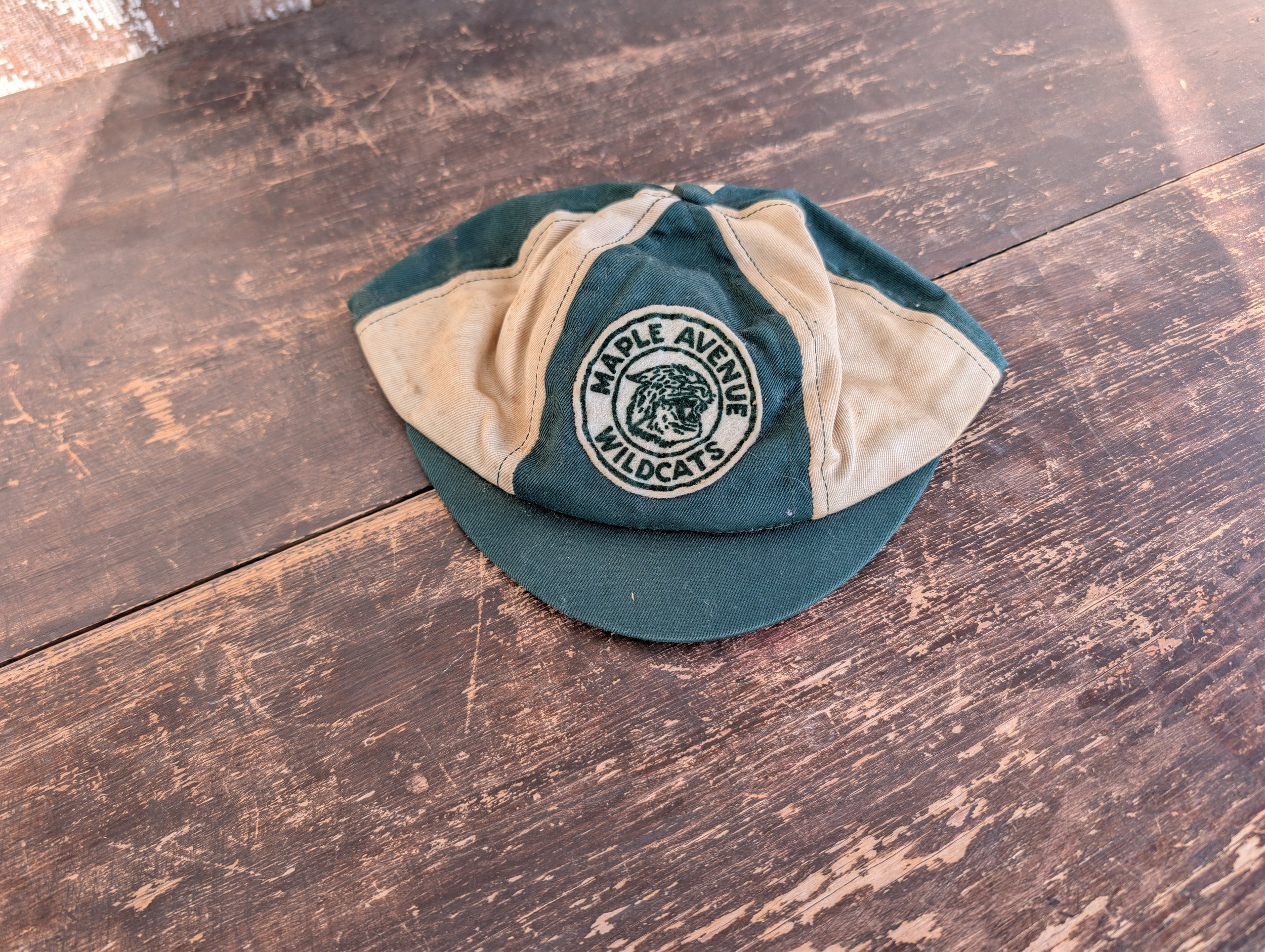 Vintage (1960s) Maple Avenue Wildcats - Maple Avenue School : Chester, New York (Child Size)