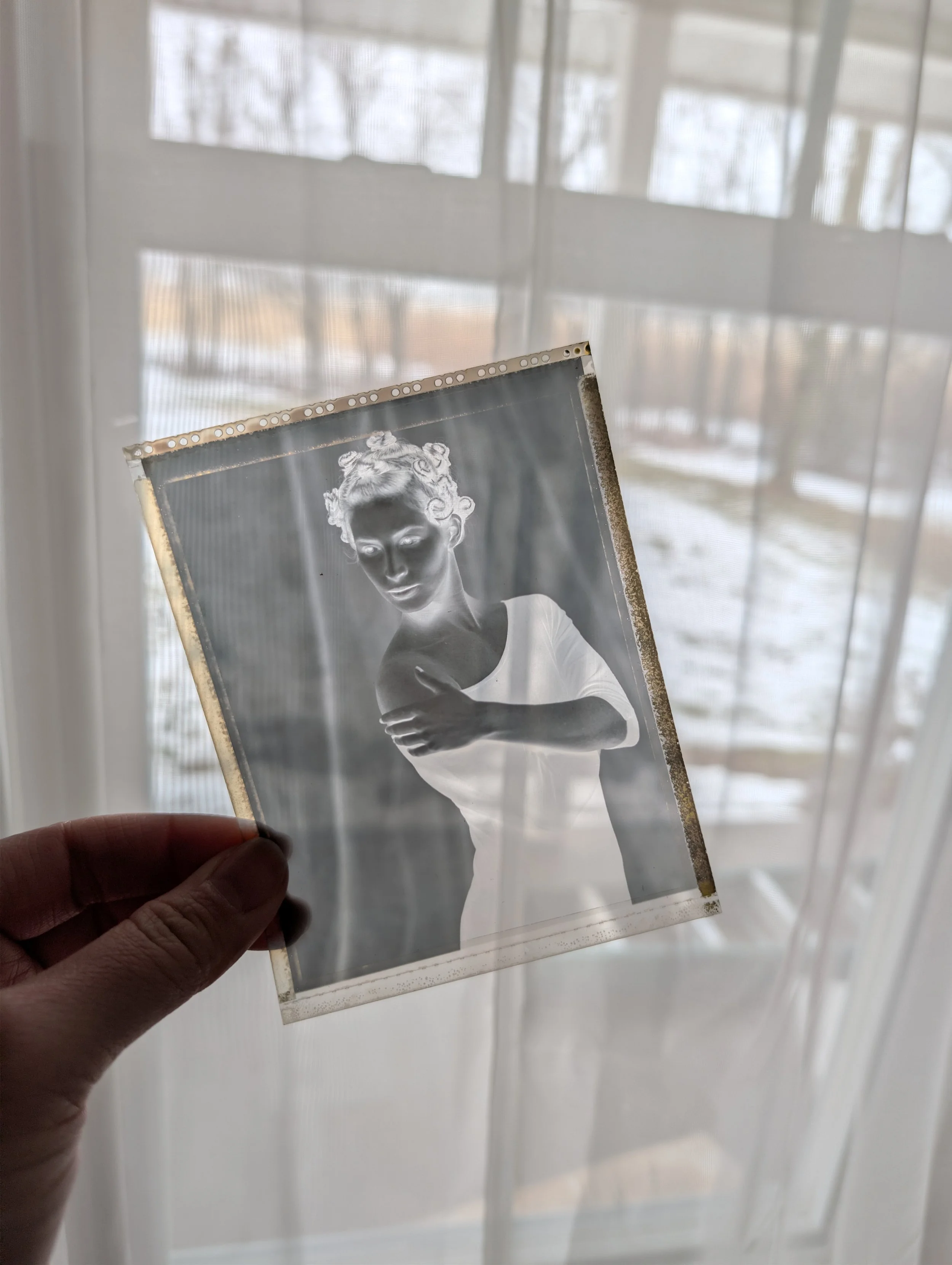 Vintage (1990s) Photographic Film Negative.