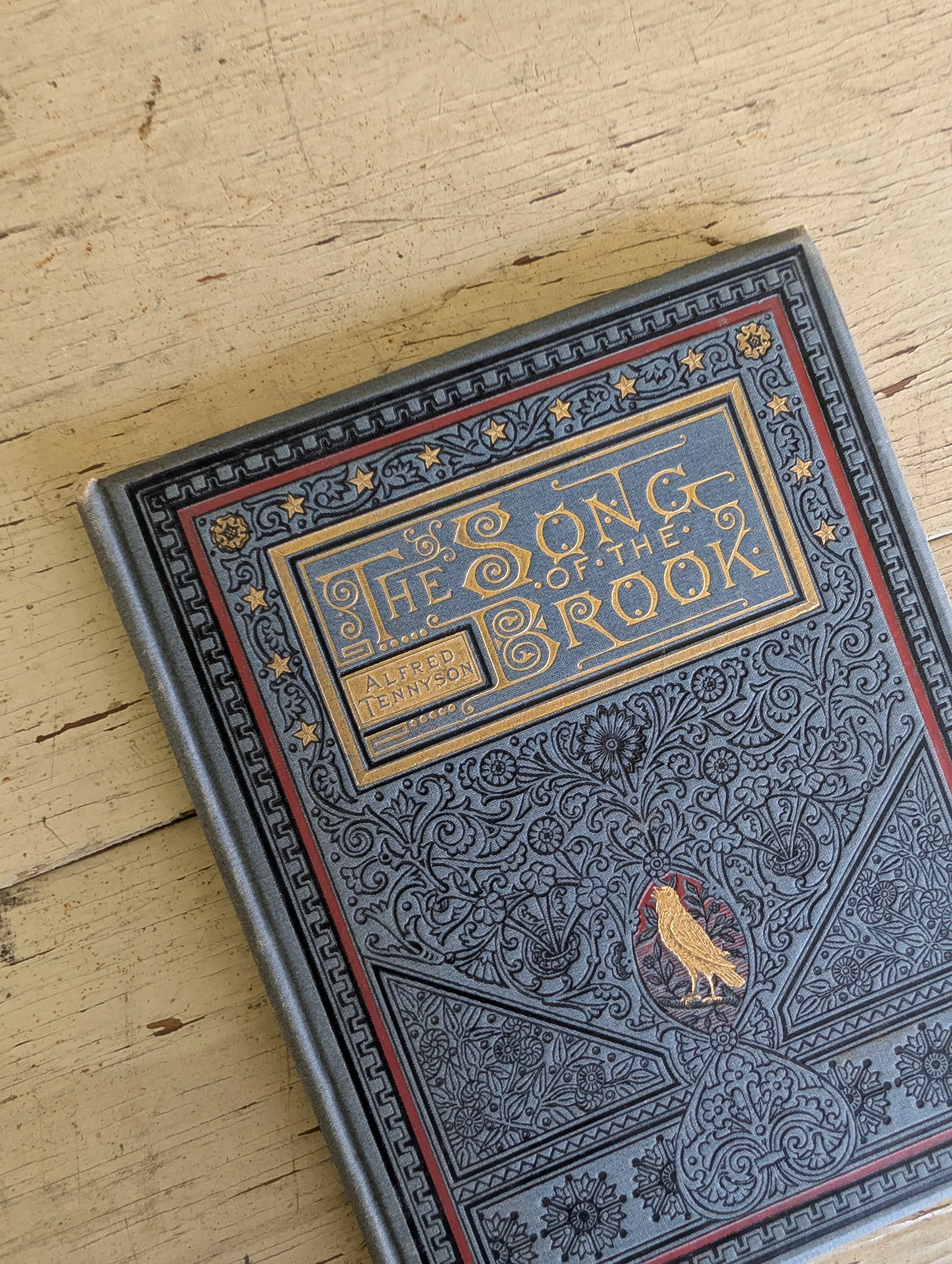Antique (1883) The Song Of the Brook by Alfred Tennyson - Illustrated.