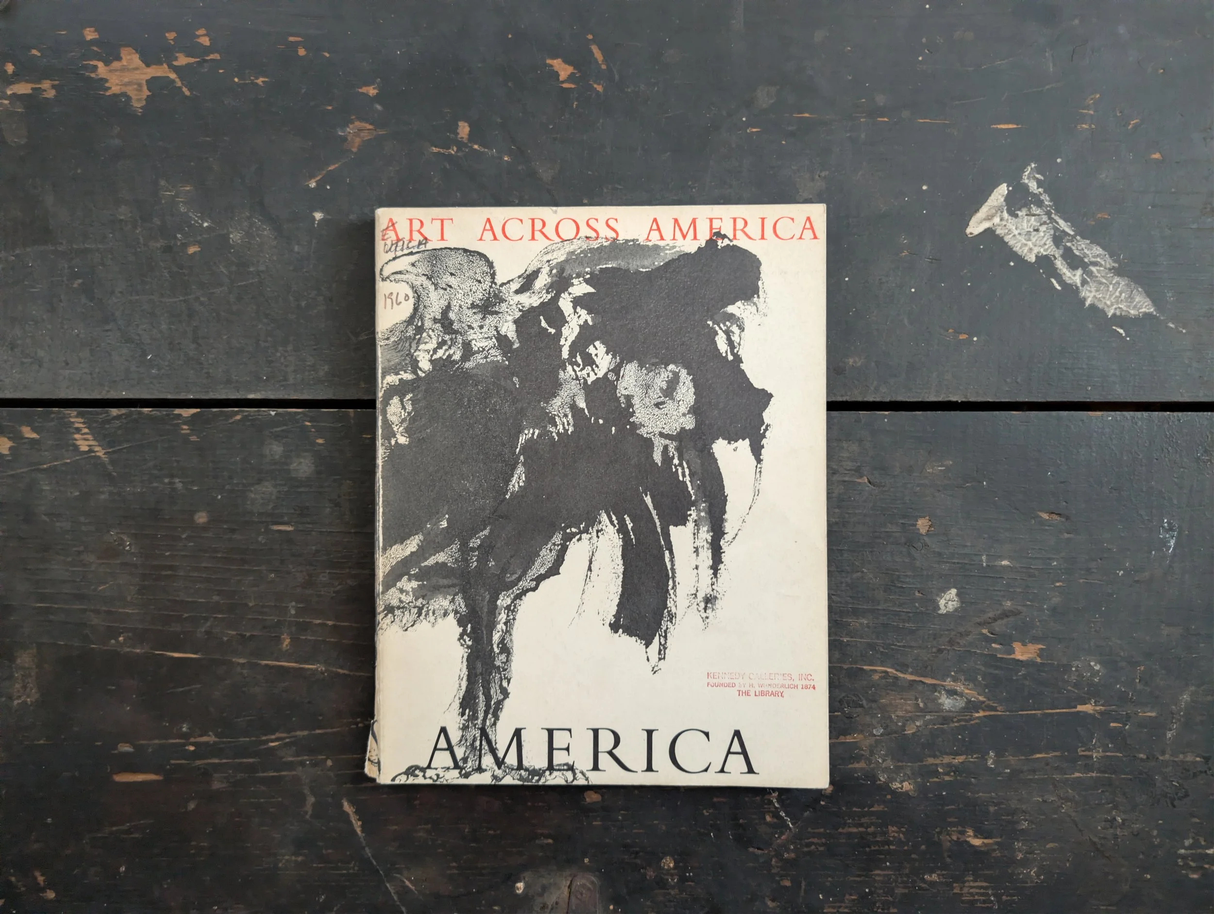 Vintage (1960) Art Across America Published by the Trustees of the Munson-Williams-Proctor Institute in Utica, New York : Illustrated Catalog.