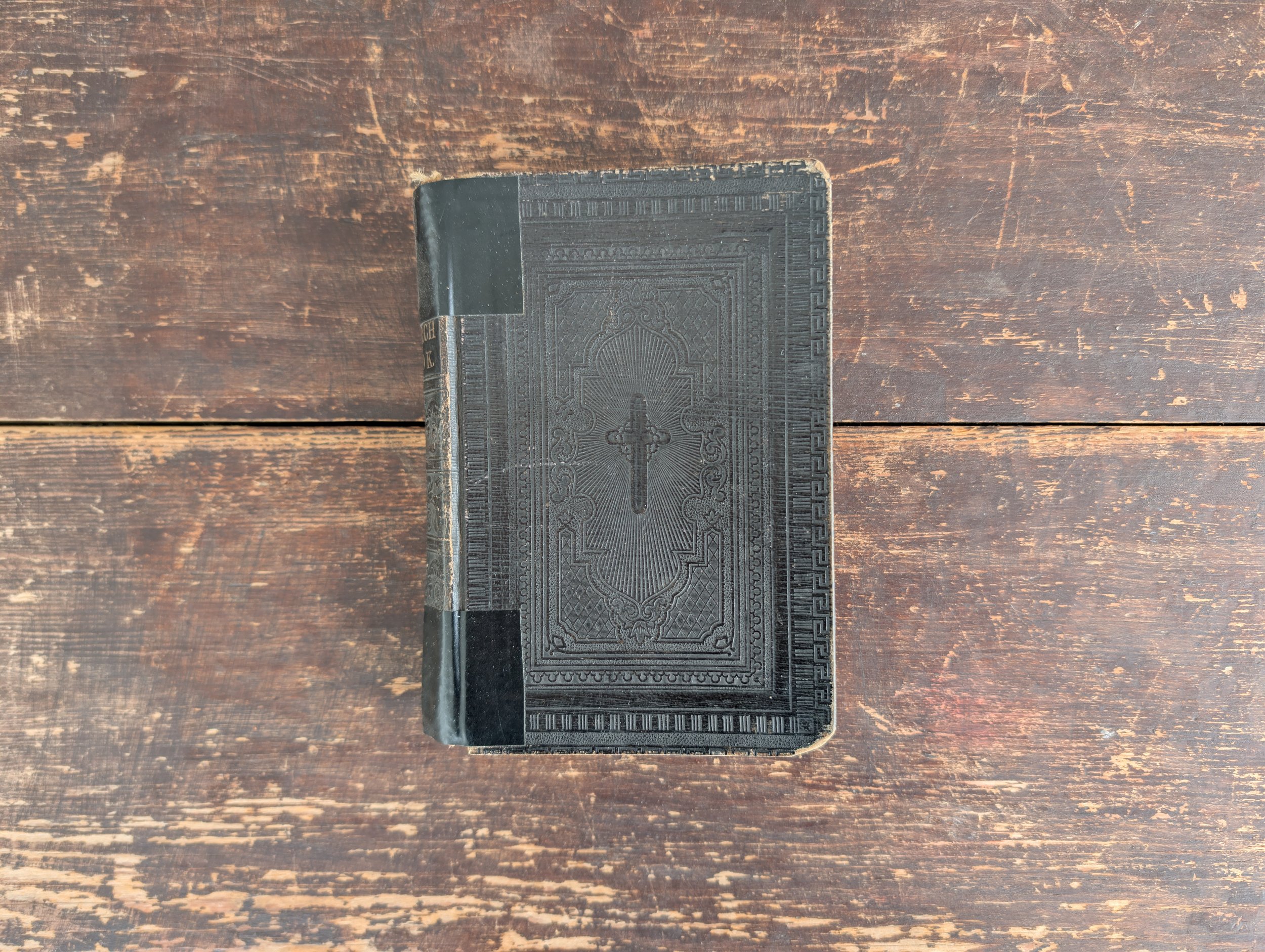 Antique (1878) Church Book for the use of Evangelical Lutheran Congregations Published by the Lutheran Book Store in Philadelphia.