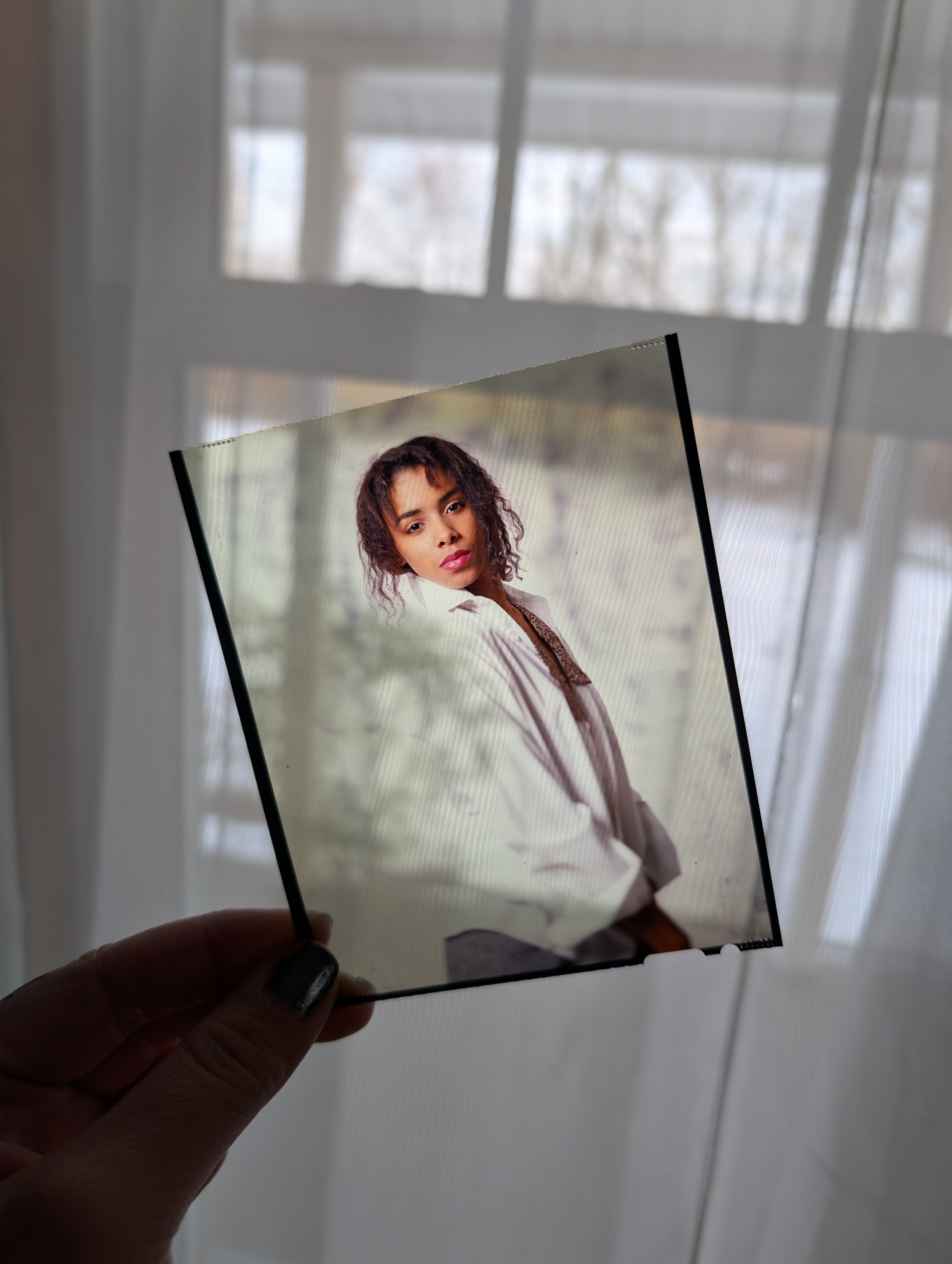 Vintage (1990's) Original Reversal Film Photograph - Found Photography.