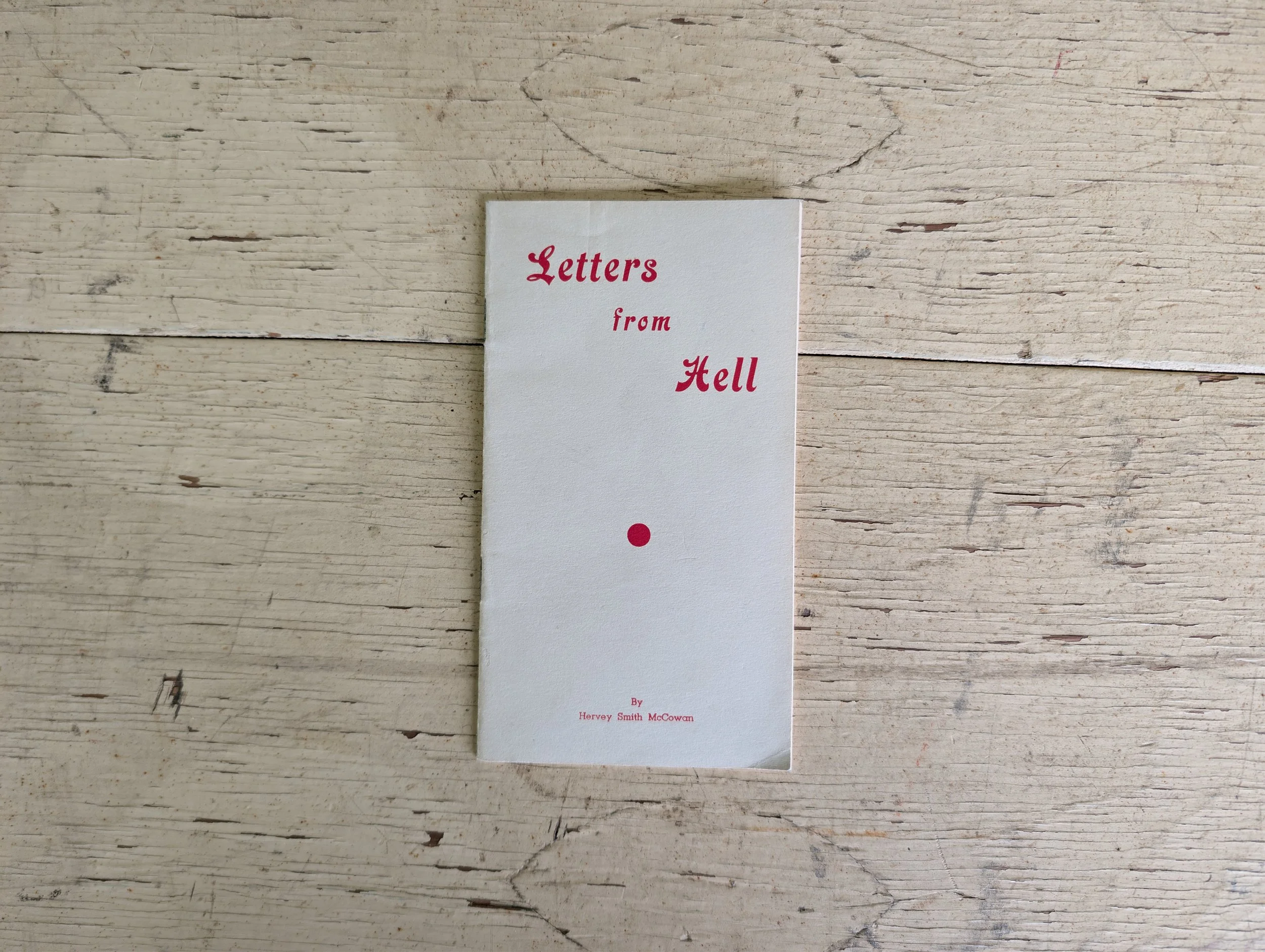 Vintage (1937) Letters From Helly by Hervey Smith McCowan.
