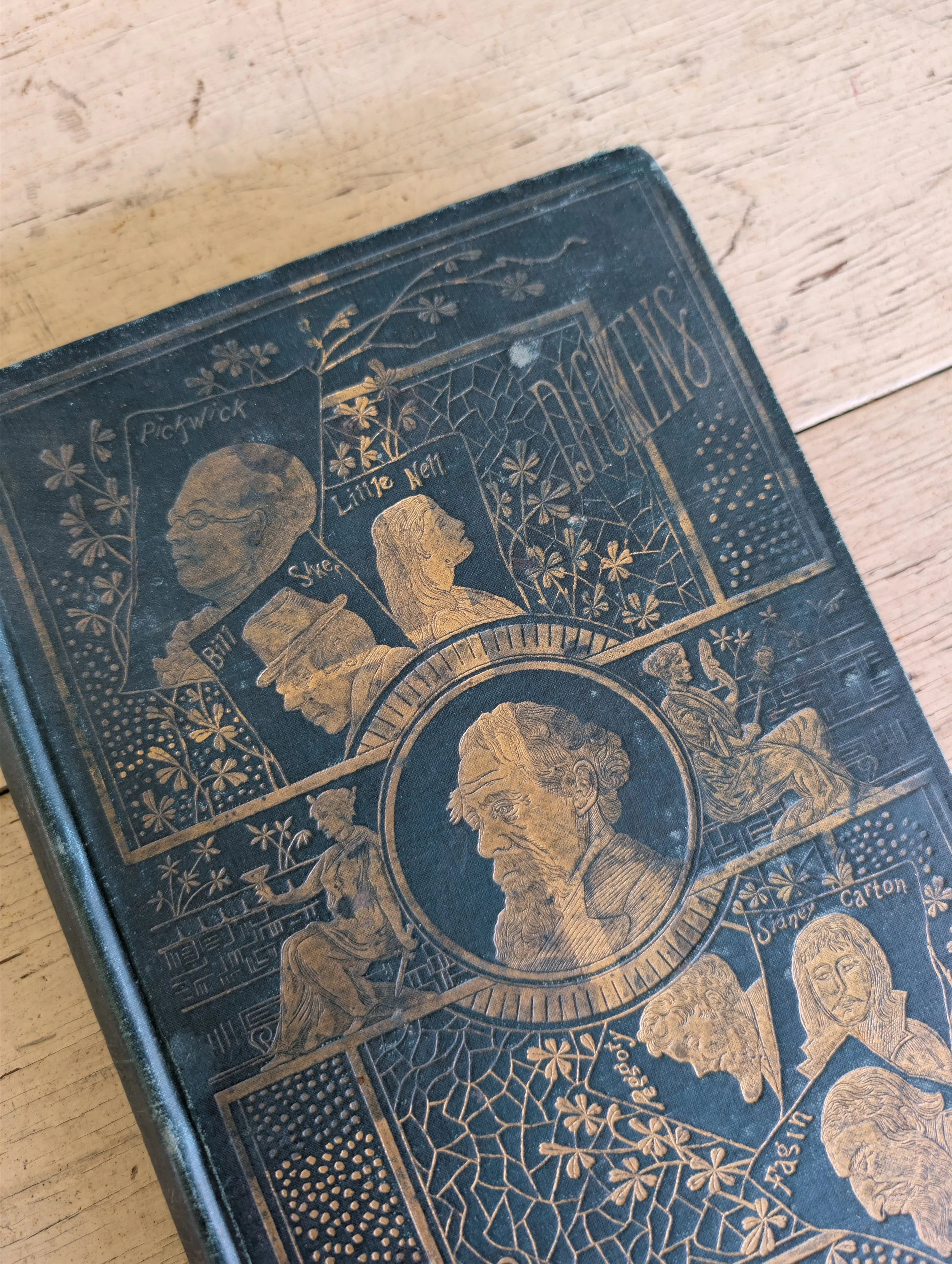 Antique (Undated : 1890s) The Works Of Charles Dickens - Volume VI Only. Incomplete. Illustrated.