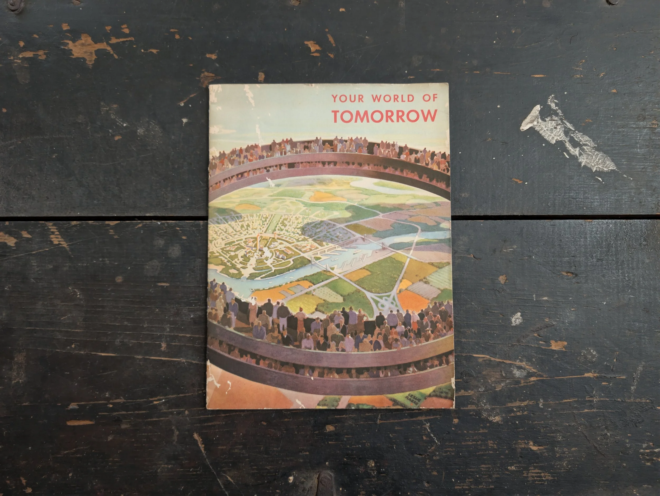 Vintage (1939) Your World Of Tomorrow - Souvenir Brochure 1939 New York World's Fair.