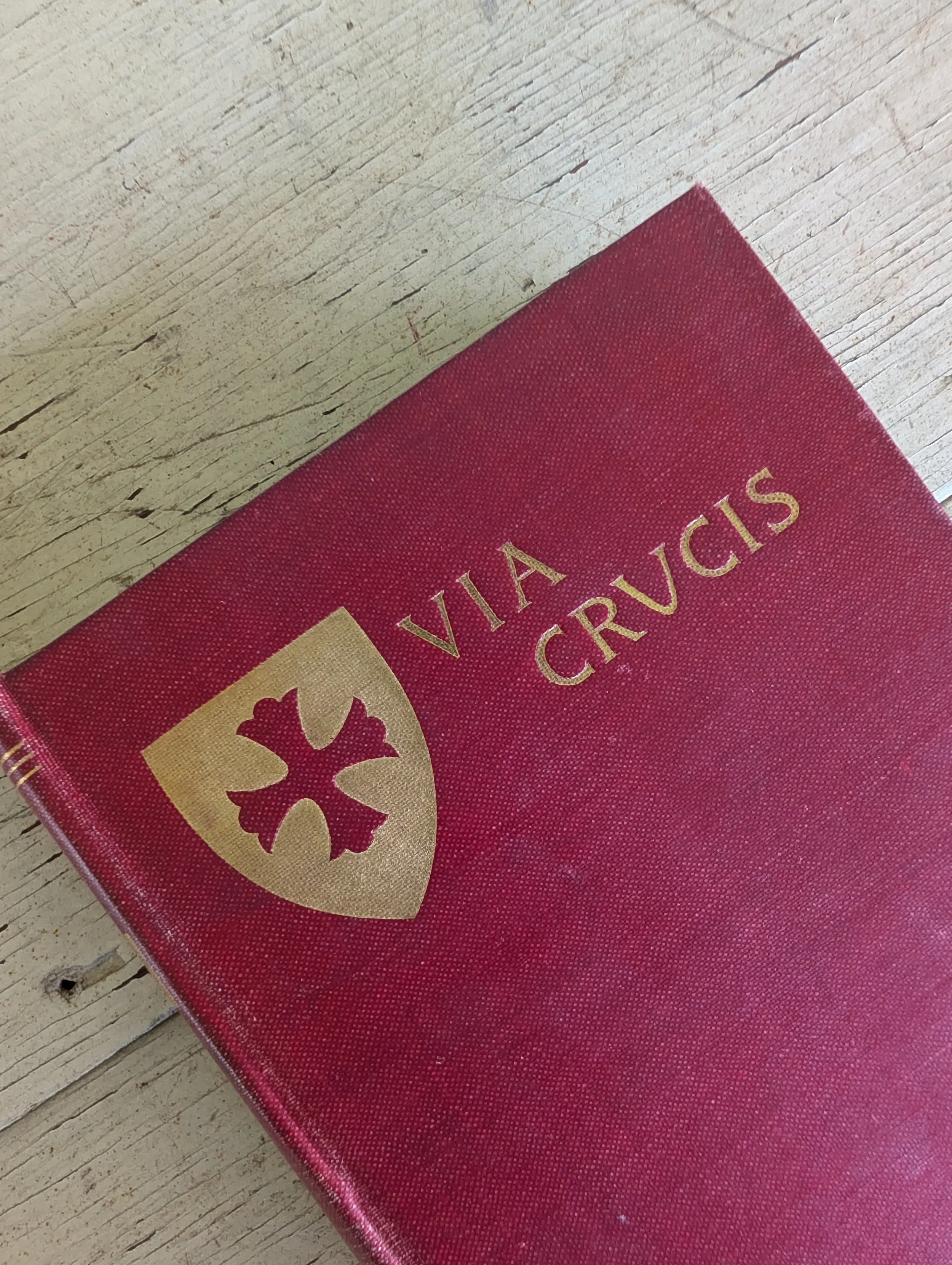 Antique (1900) Via Crucis : A Romance Of the Second Crusade by F Marion Crawford - Illustrated.