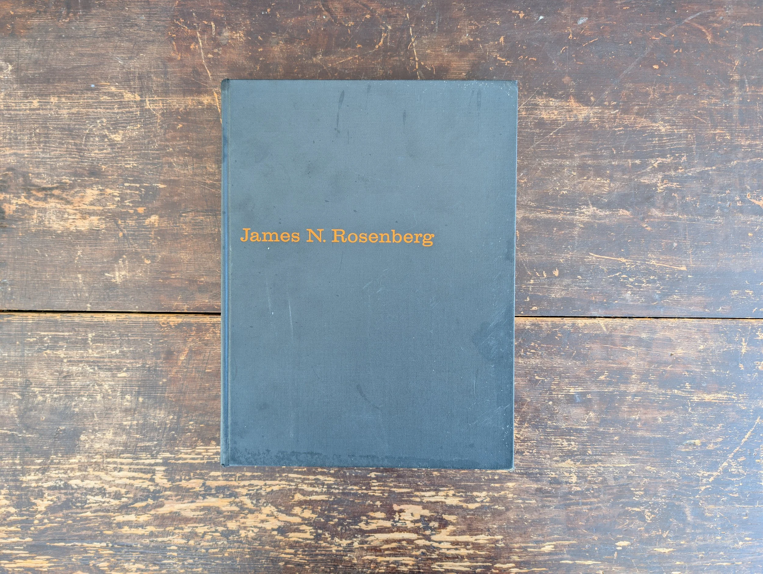 Vintage (1958 - First Printing) Painter's Self-Portrait by James N. Rosenberg - Illustrated, Tipped-In Plates.