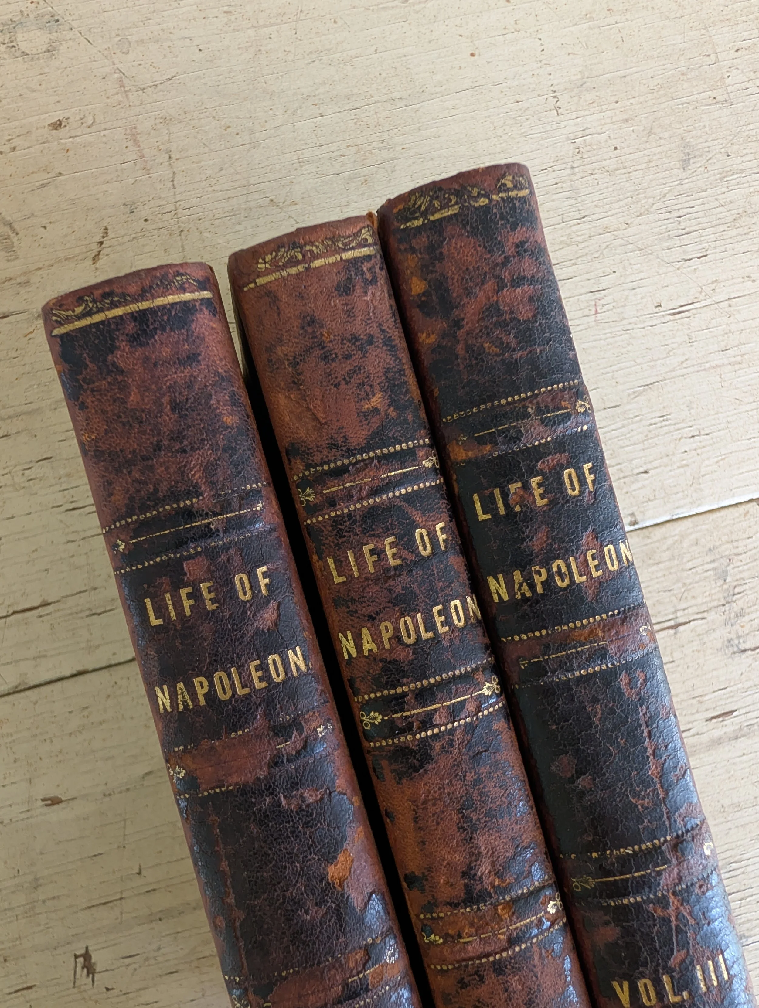 Antique (1827) The Life Of Napoleon Buonaparte, Emperor of the French - Complete.