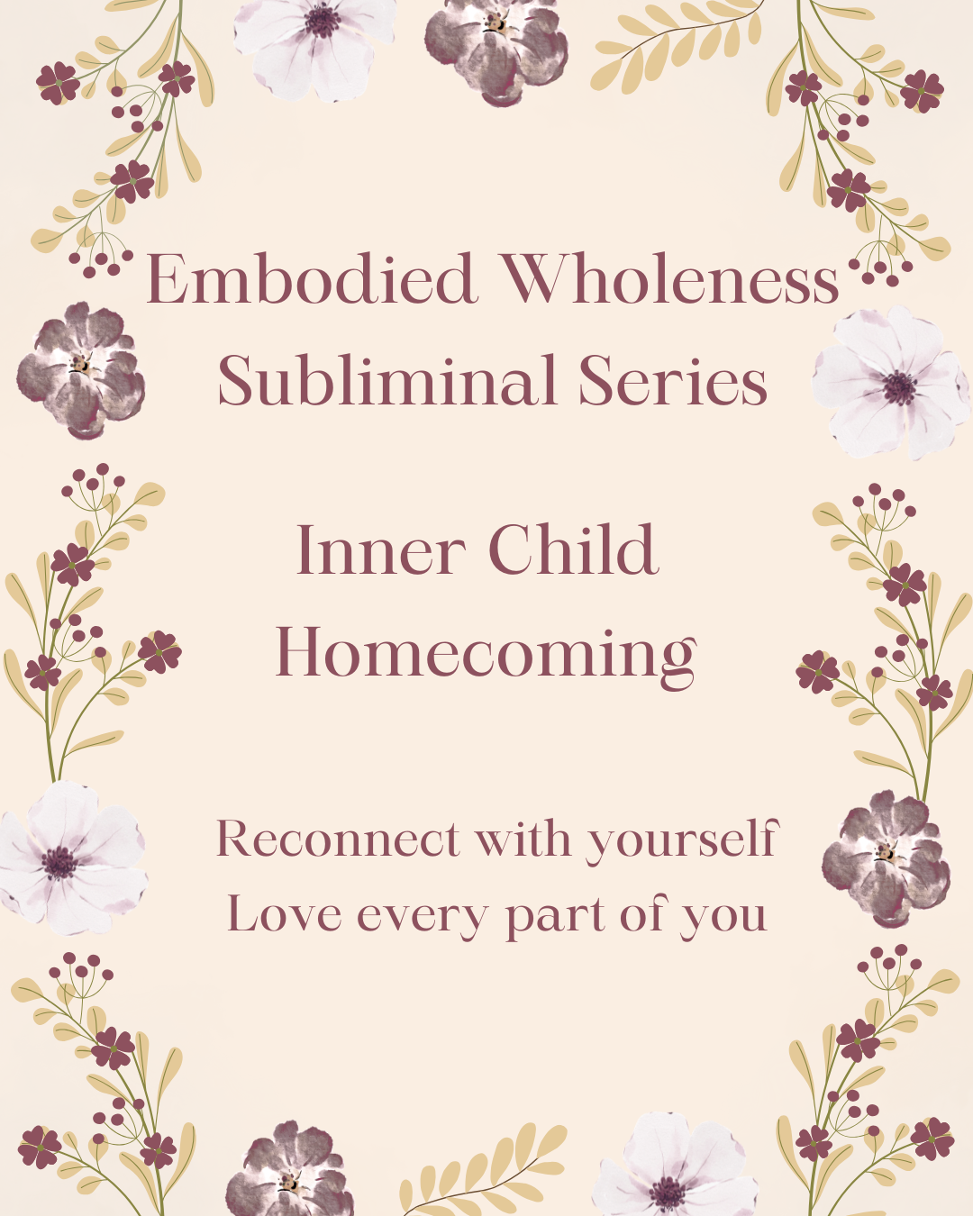 Inner Child Homecoming