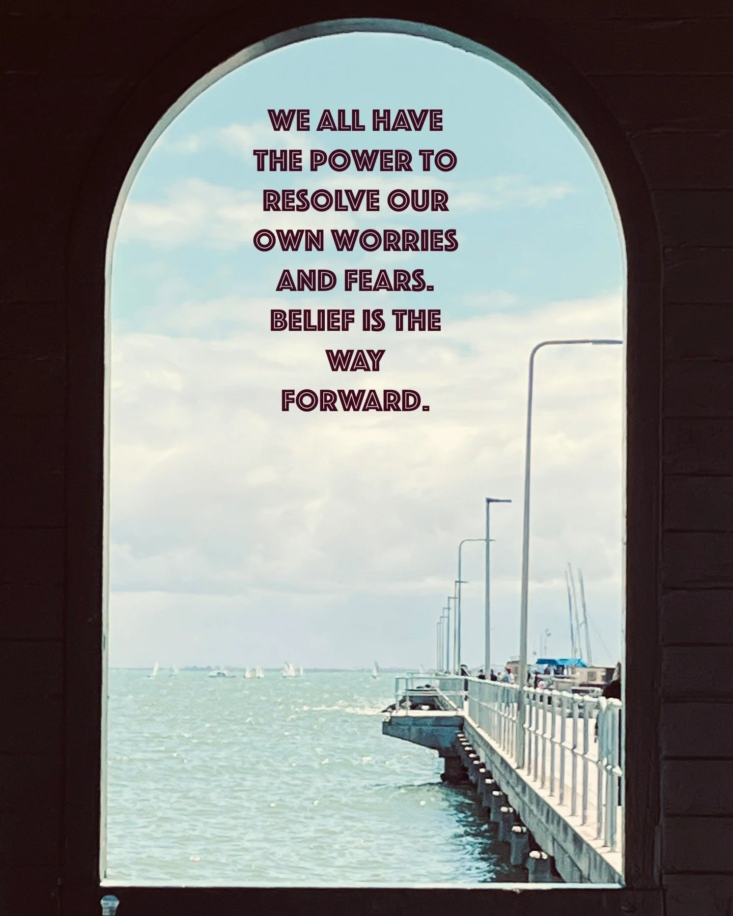 I&rsquo;ve learned that our higher self always knows the way &mdash; it&rsquo;s belief that opens the path. When we lean into trust, fear releases its hold, and clarity rises gently to meet us. #beboldbestrong #believe #ʜᴇᴀʟɪɴɢᴊᴏᴜʀɴᴇʏ #brightonbeach 