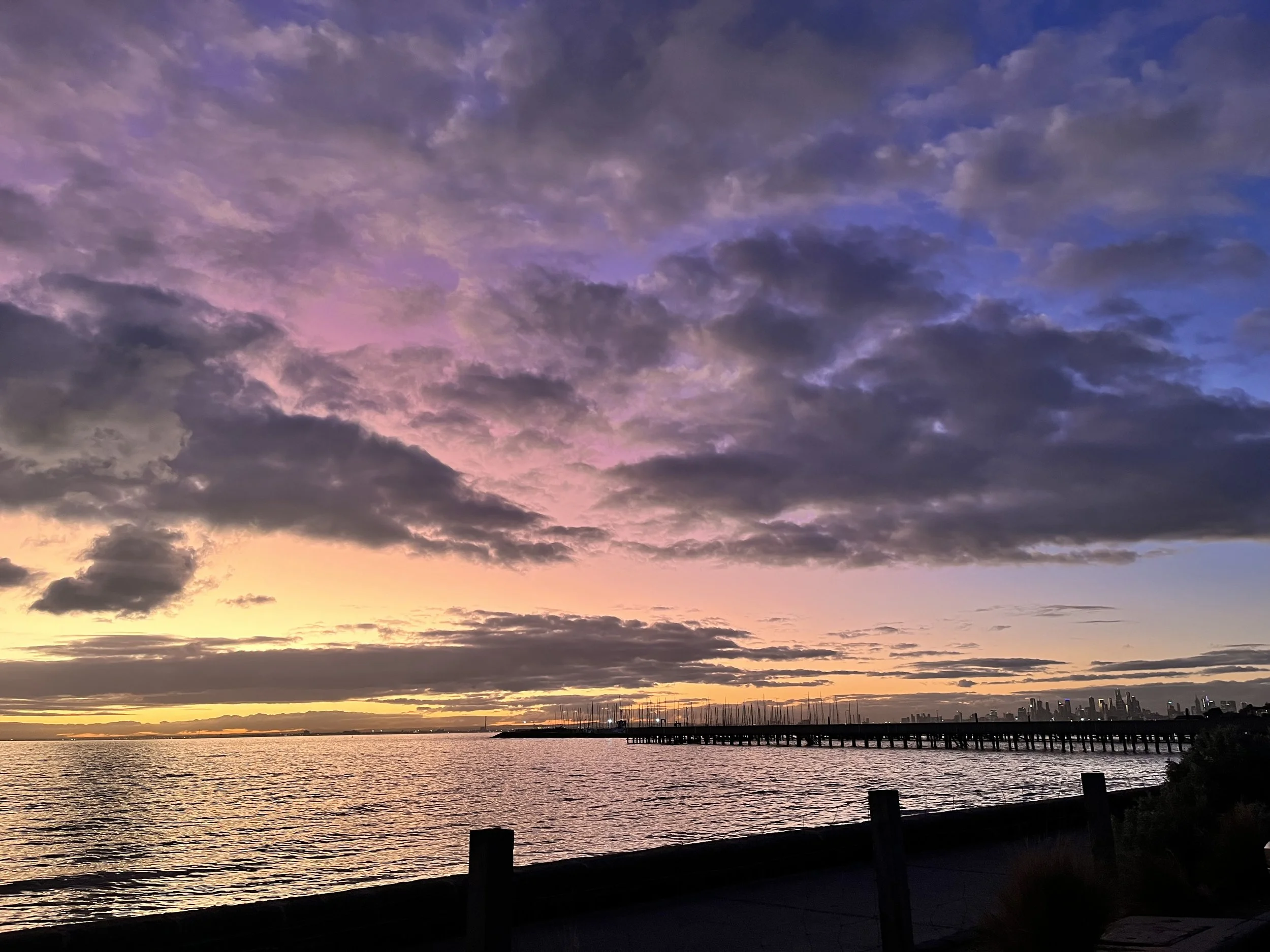 Setting boundaries and coming back to yourself. 