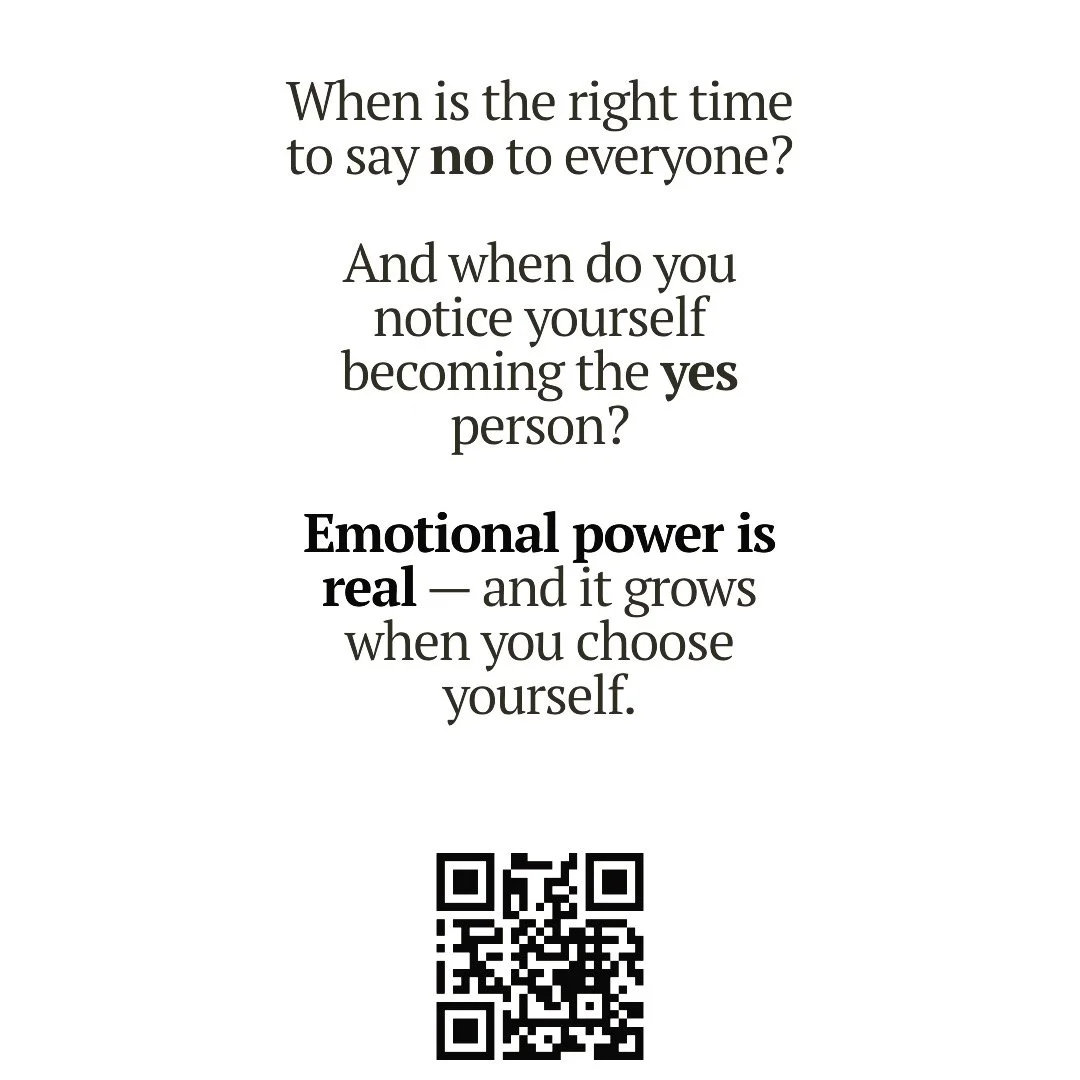 Emotional power is real #bealigned #sayno #lookoutforyourself #energyhealer #healingjourney #baysidemelbourne #growthmindset www.healabove.com