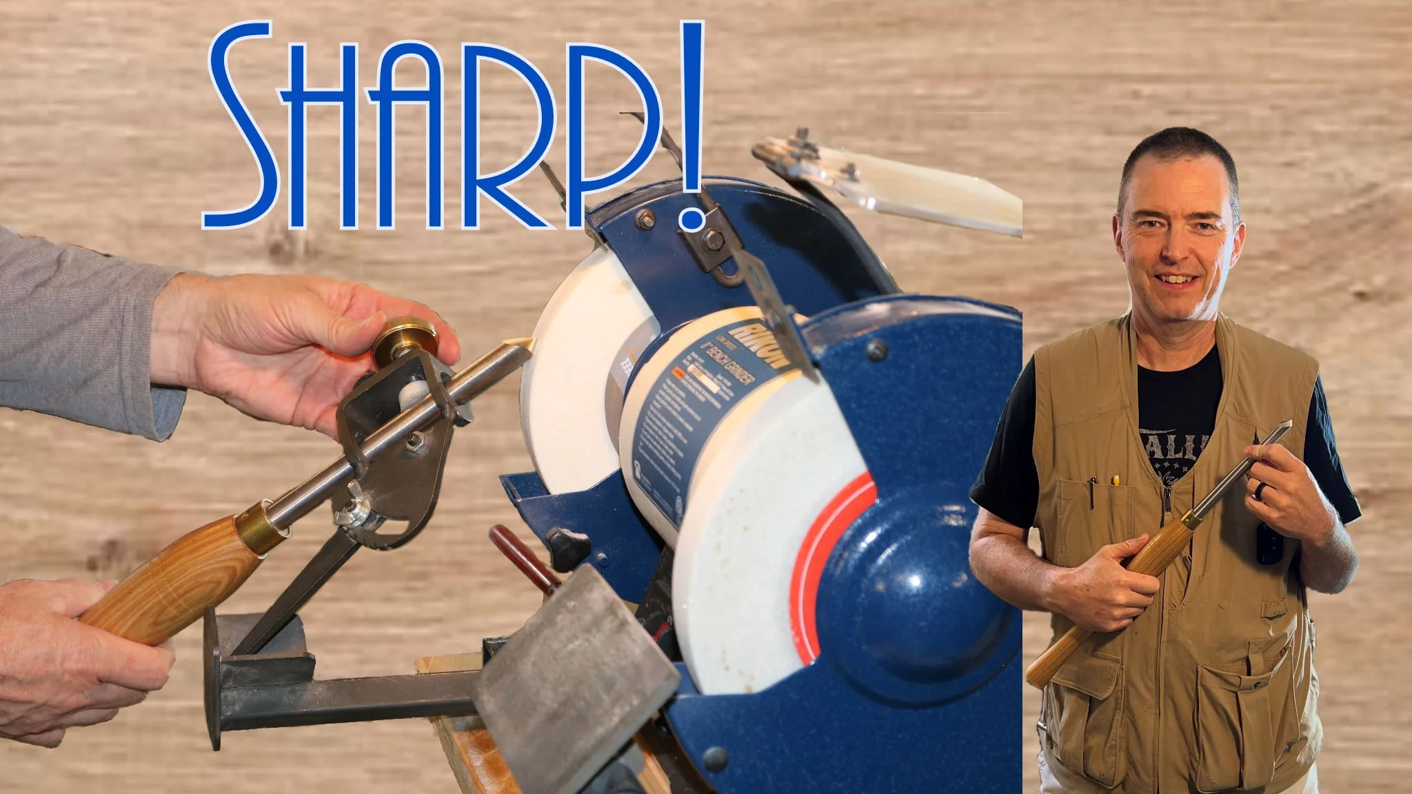 How to Sharpen Woodturning Tools-Lesson 2