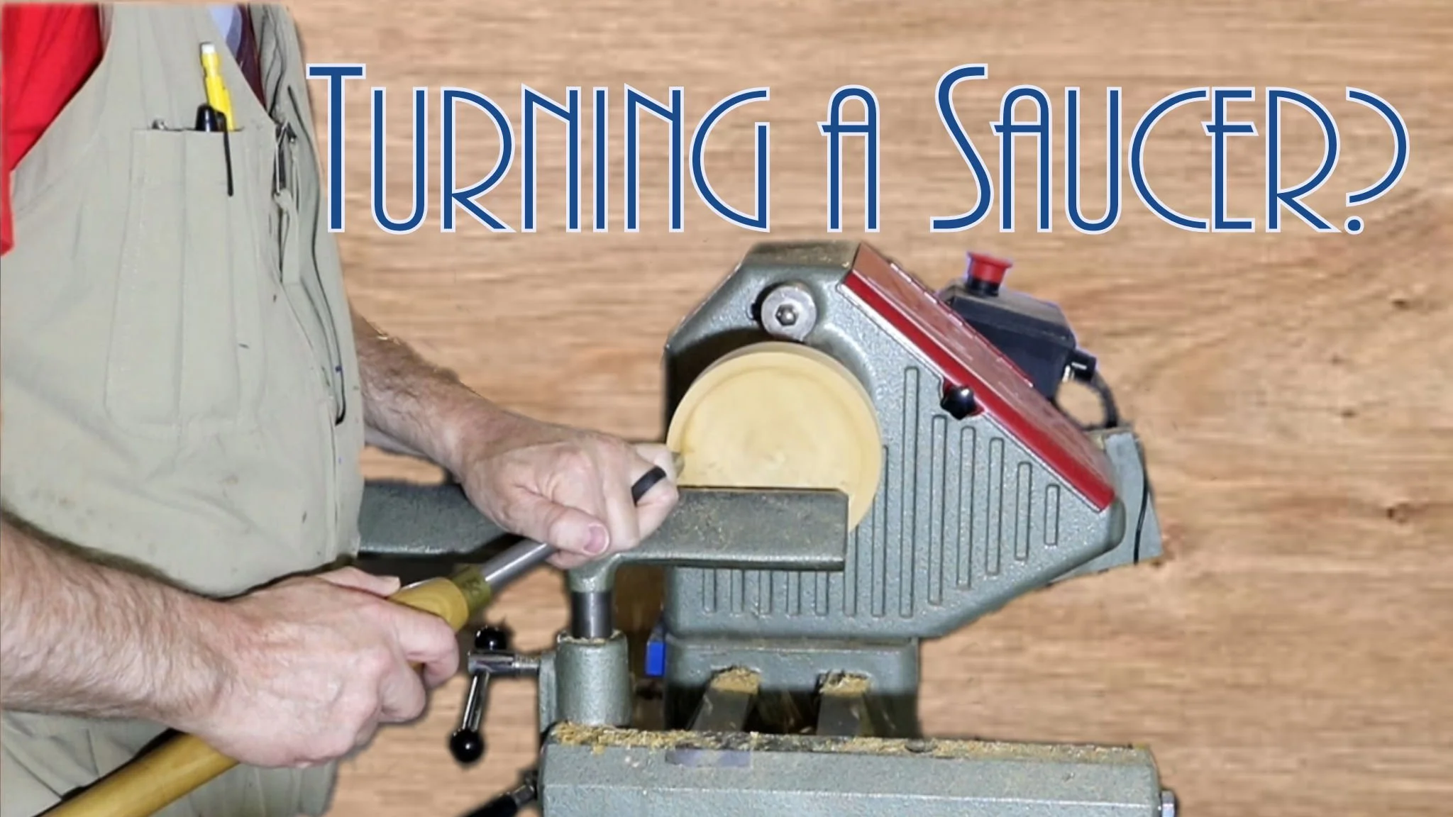 How to Start Woodturning - Turning a Penny Plate or Small Saucer - Lesson 7