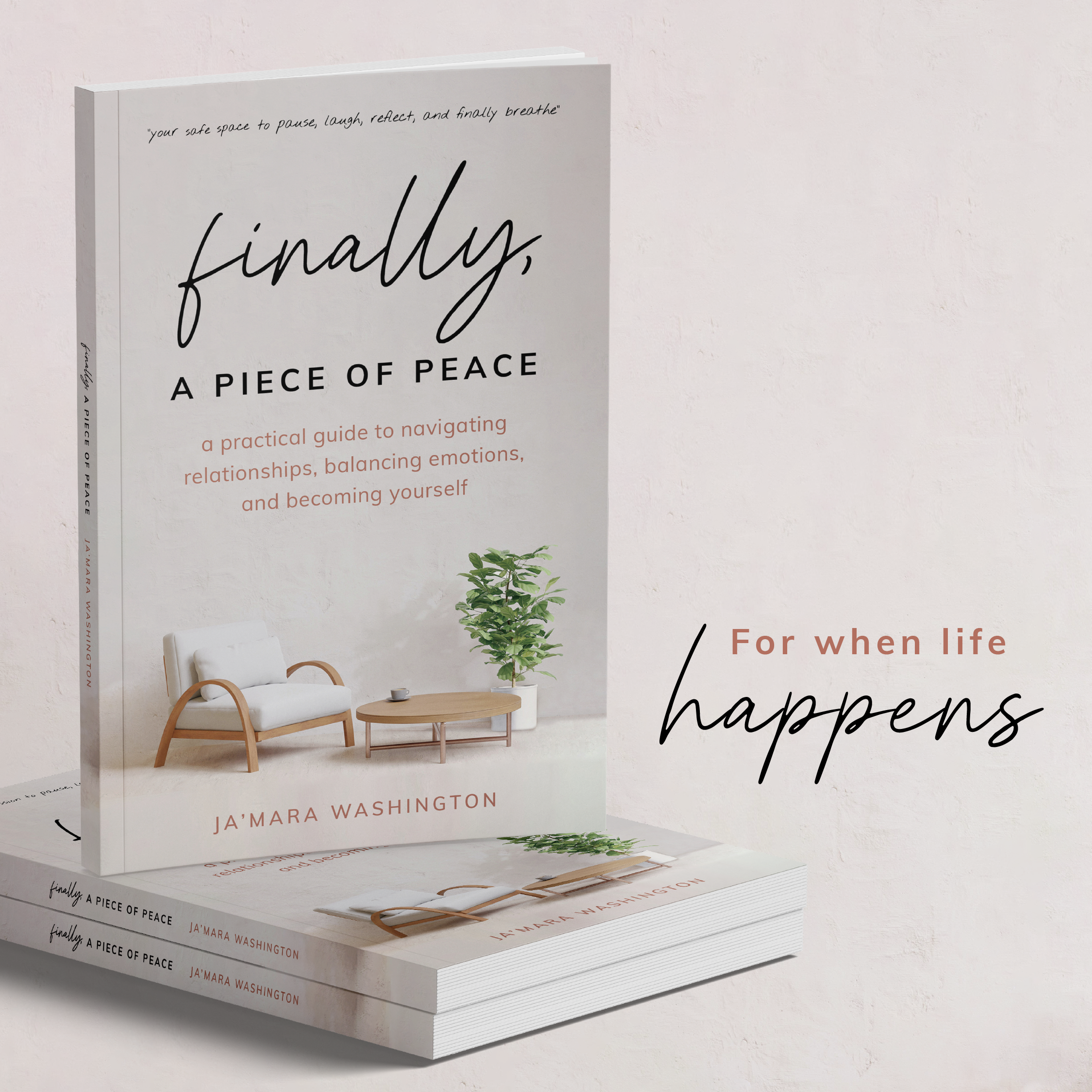Finally, a Piece of Peace - Signed