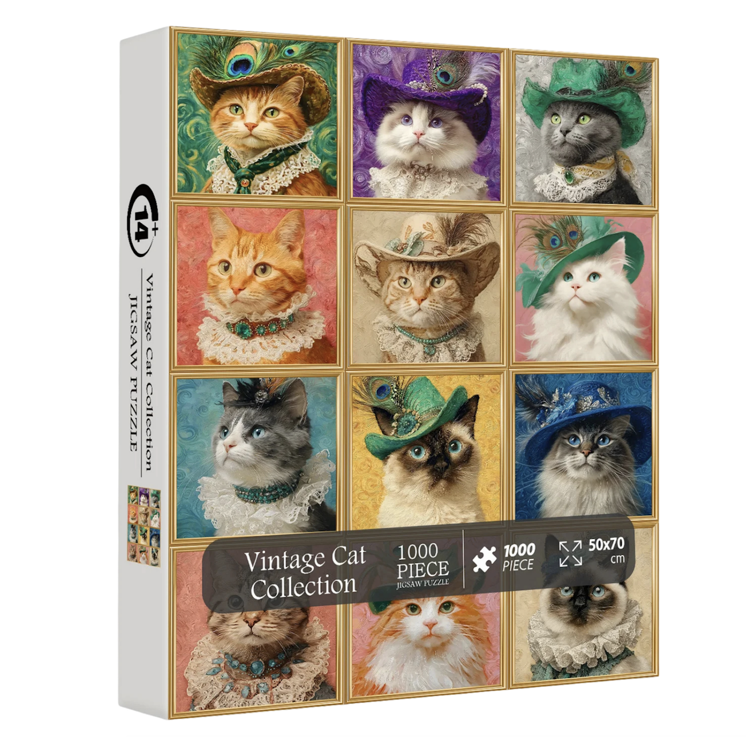 Vintage Cat Puzzle