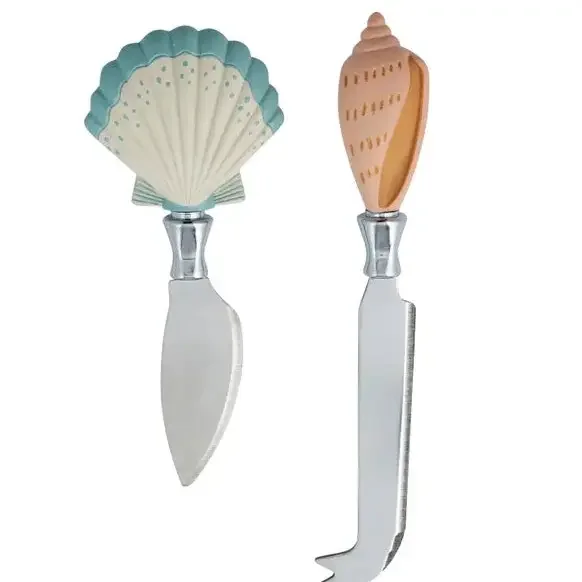 Seashell specialty ‘cheese’ knives