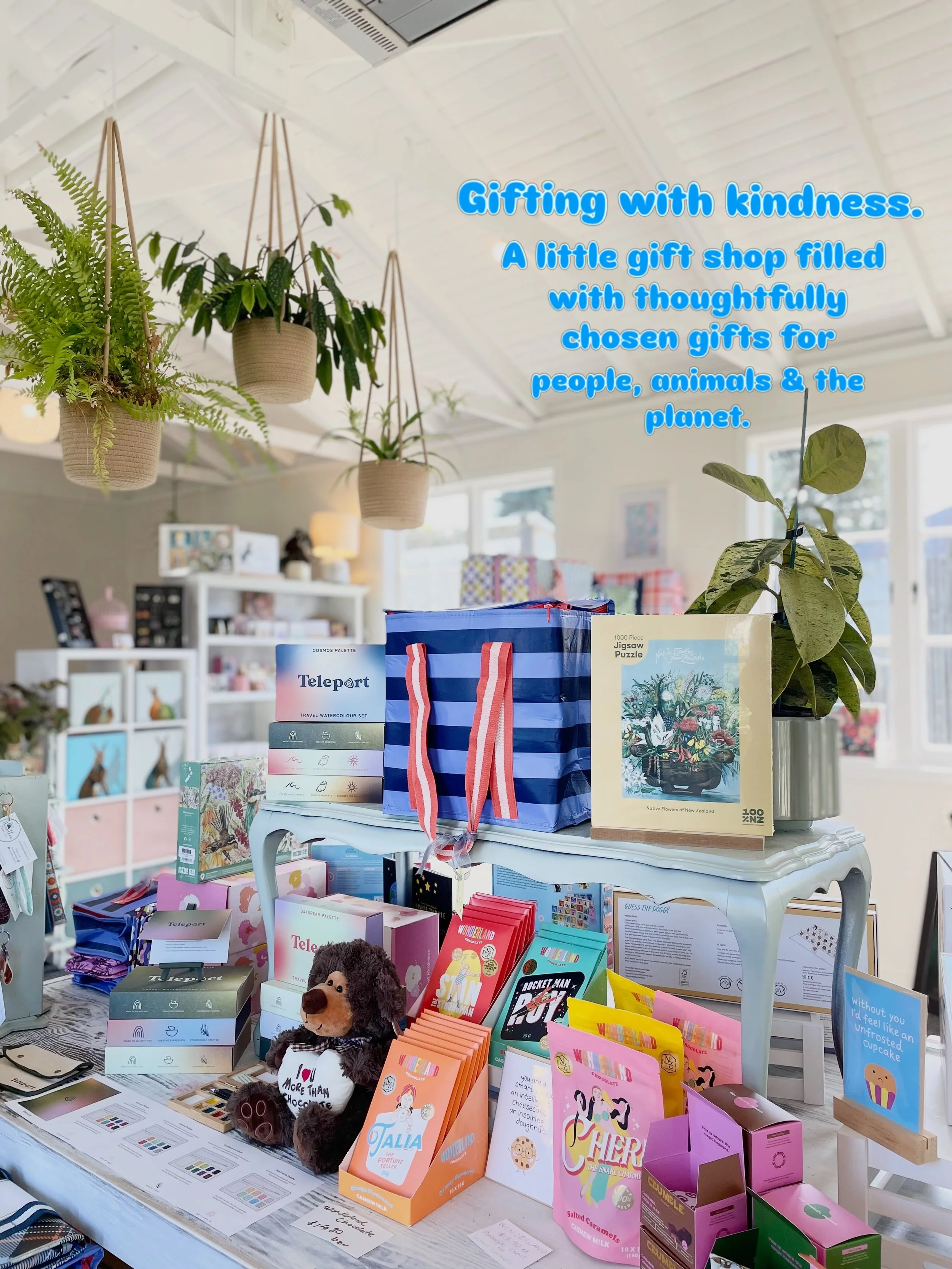 Wander in to our much loved little corner of the world. 

Whether you know exactly what you&rsquo;re looking for or haven&rsquo;t got a clue, we&rsquo;re here to help.

Wolfe &amp; Diego Gifts
Waikuku | Wed&ndash;Sun | 10am&ndash;3pm
Wolfediegogifts.
