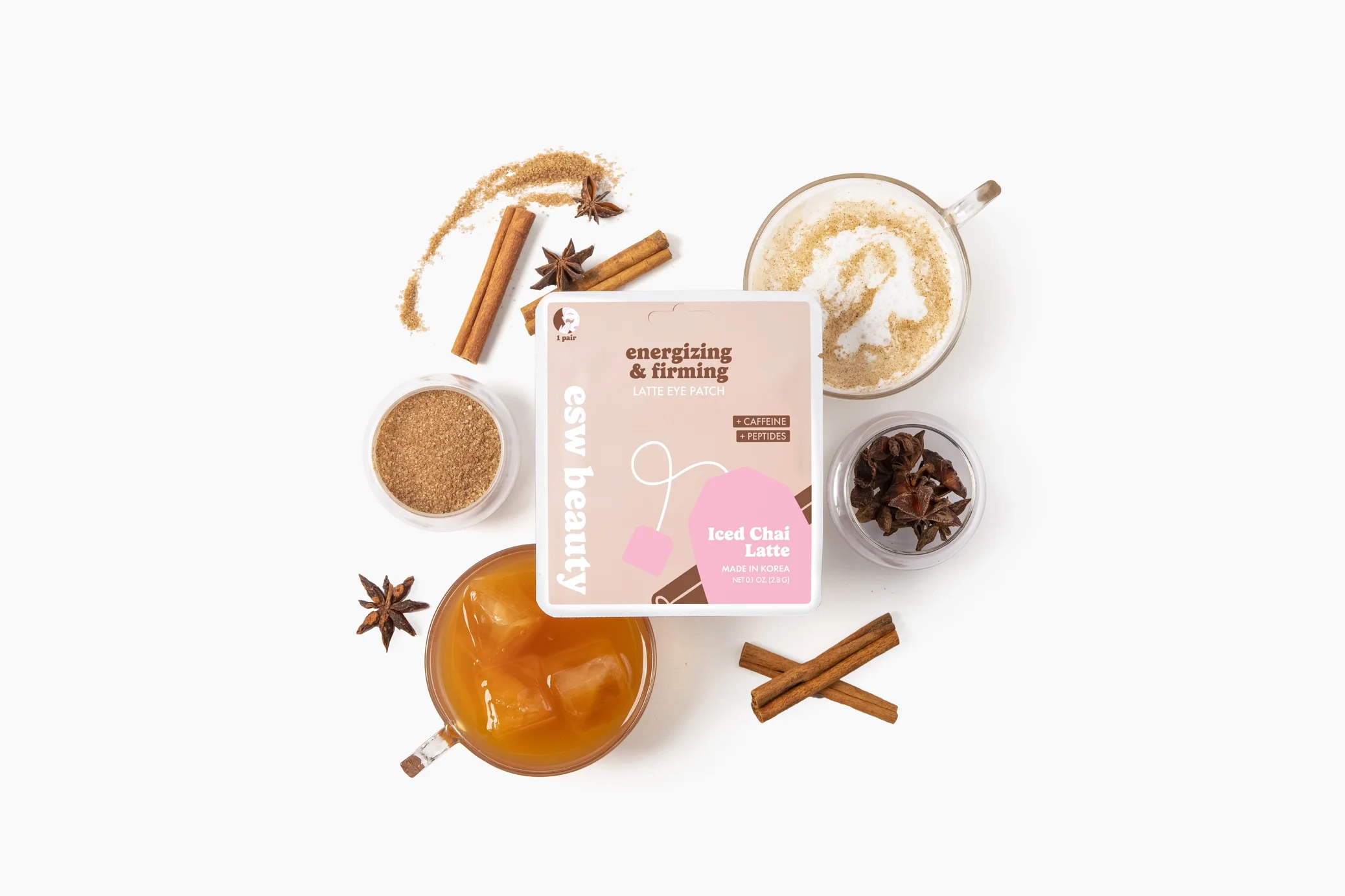 Iced Chai Latte Energising & Firming Eye Patches