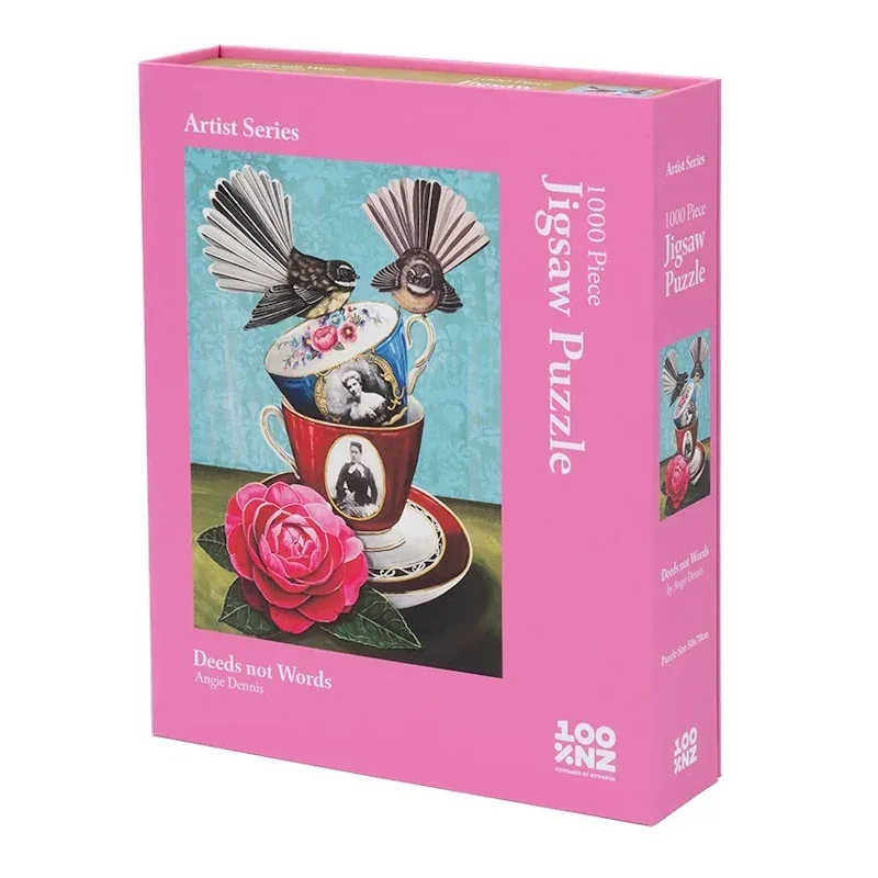 Fantail puzzle New Zealand Birds.webp