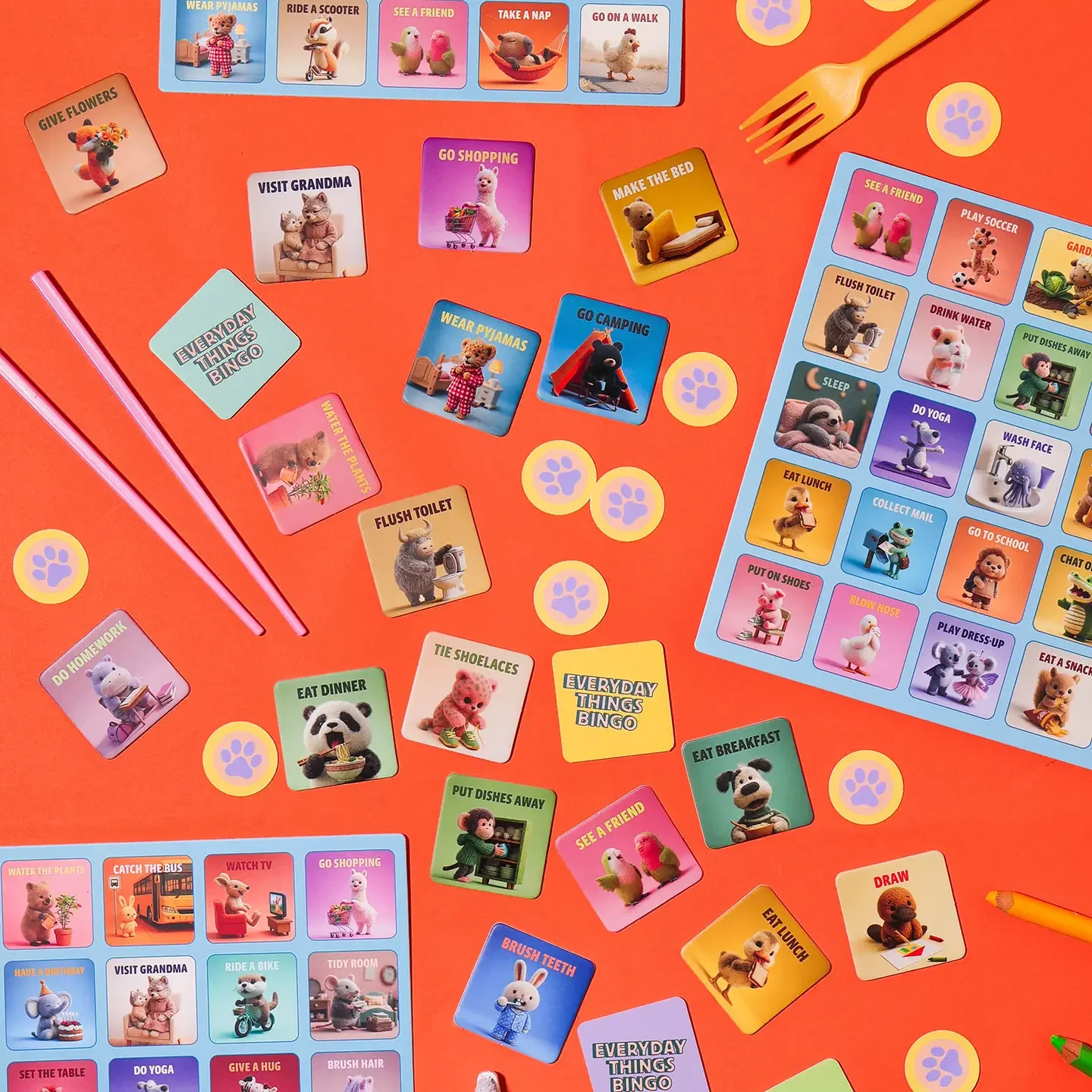 Everyday things bingo game coloured.webp