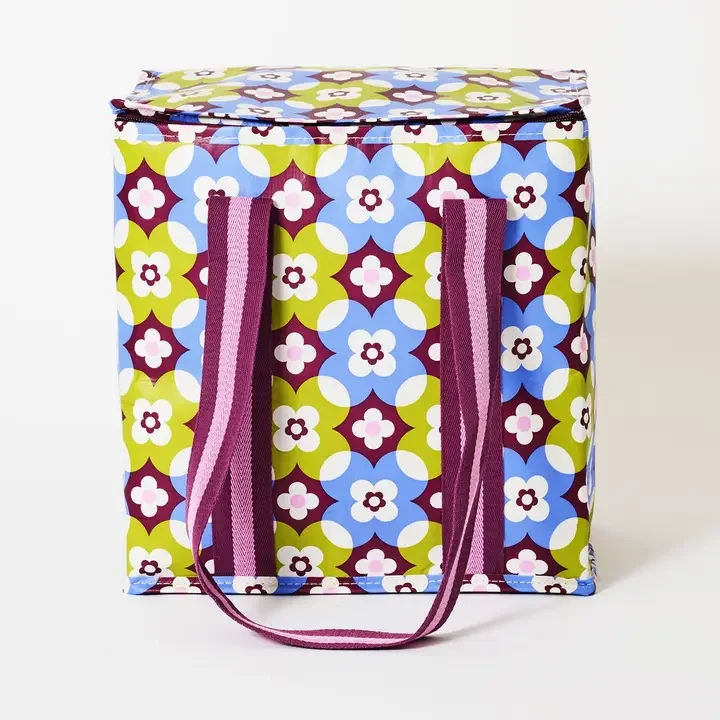 Mosaic Print Insulated Tote by Project Ten.webp