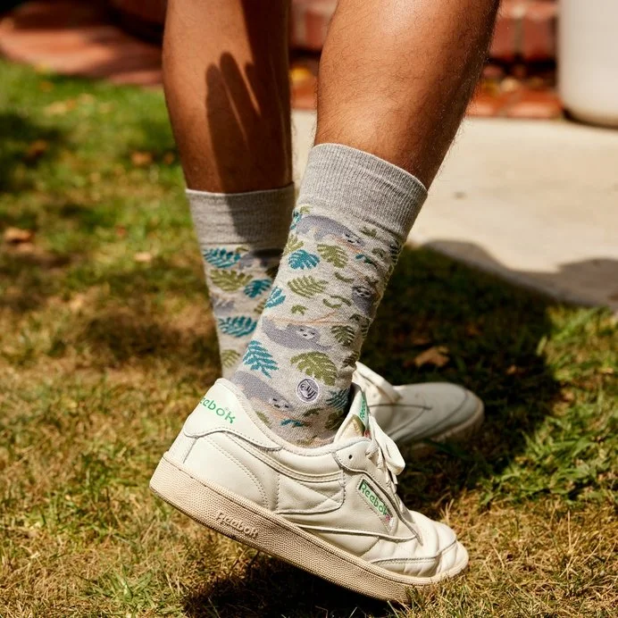 Save animals! Socks by Conscious Step