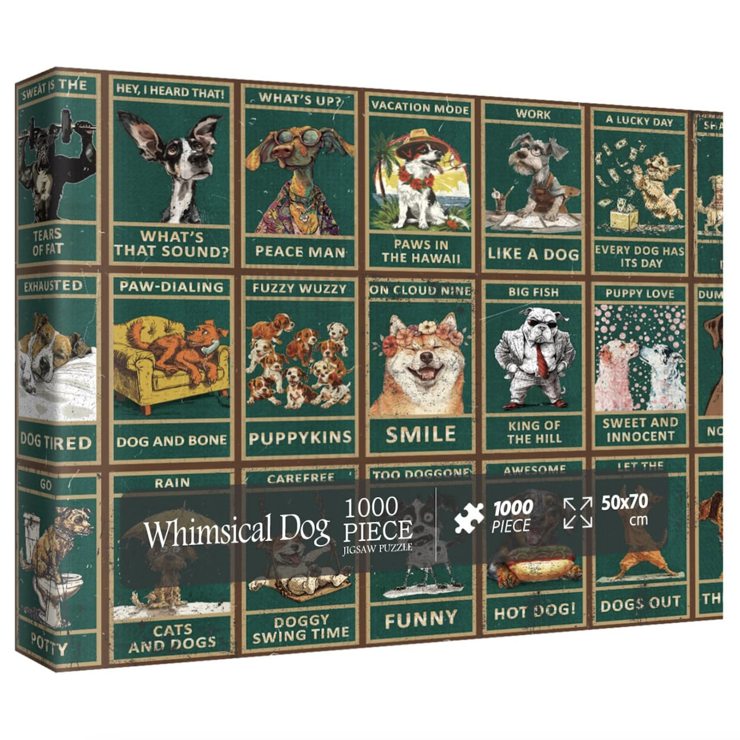 Whimsical Dog Puzzle