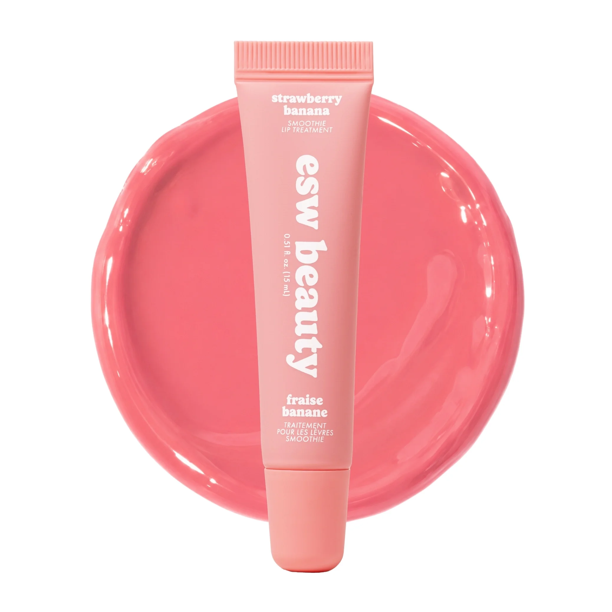 ESW Strawberry Banana Lip Treatment | Pink Lip Gloss