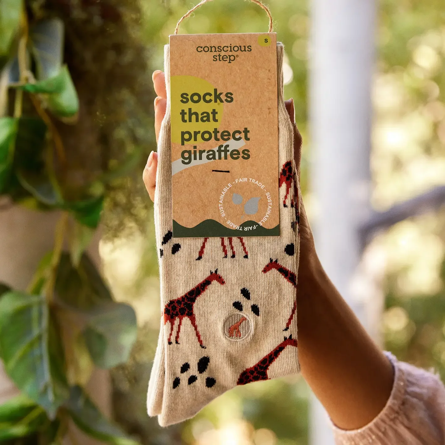Save animals! Socks by Conscious Step