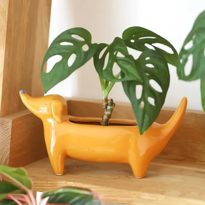 Sausage Dog Planter