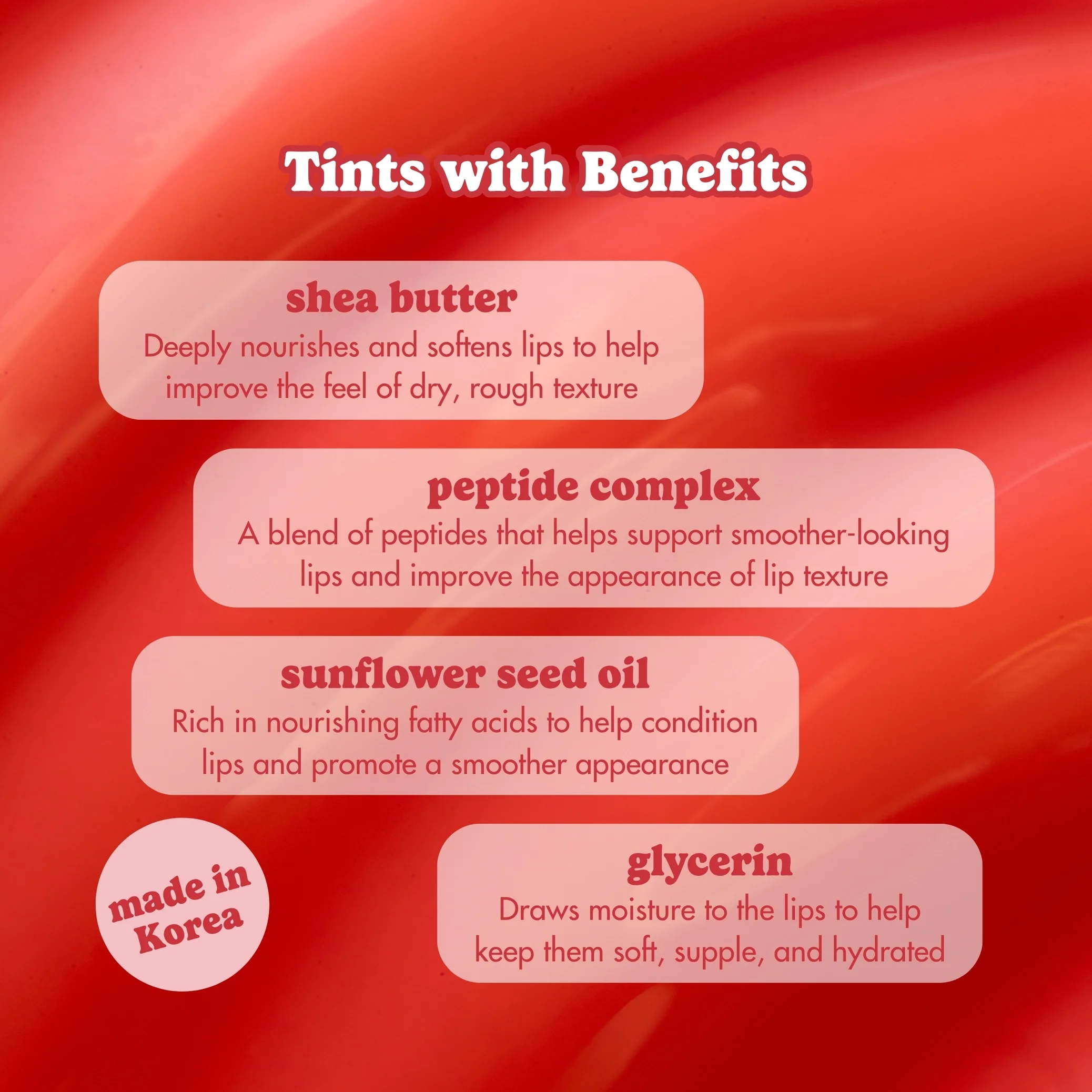 Tart Cherry lip treatment by ESW Beauty benefits.webp
