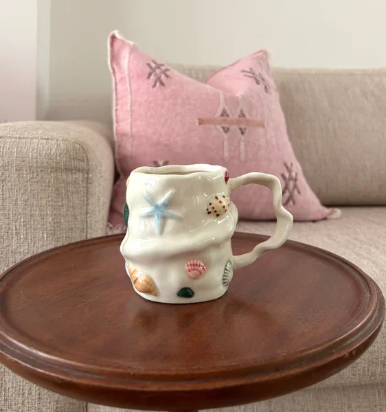 Seashell mugs