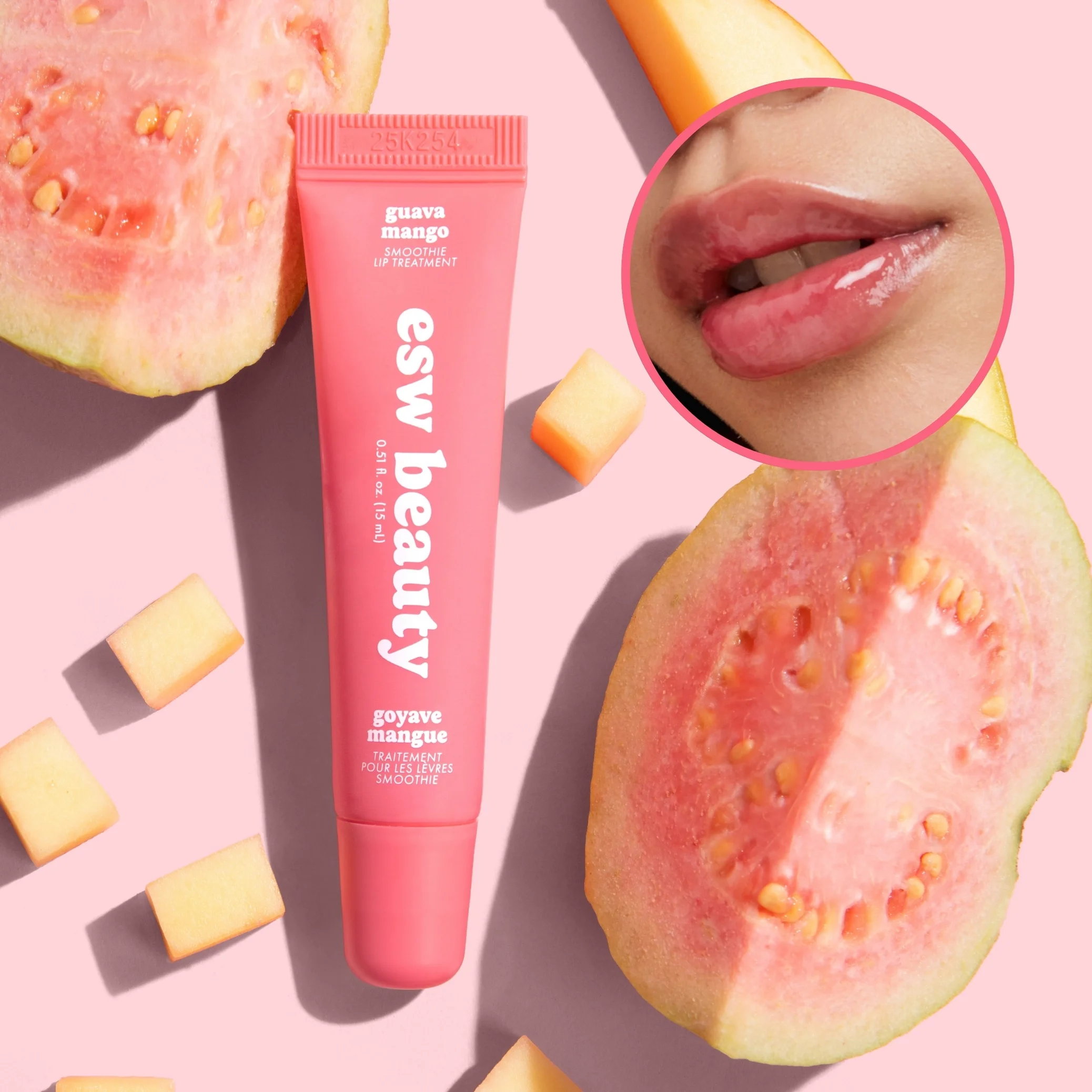ESW Guava Mango Lip Treatment | Pink Lip Gloss