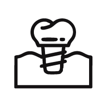 Line drawing of a screw with a blunt tip and a cross-section view highlighting its threads.