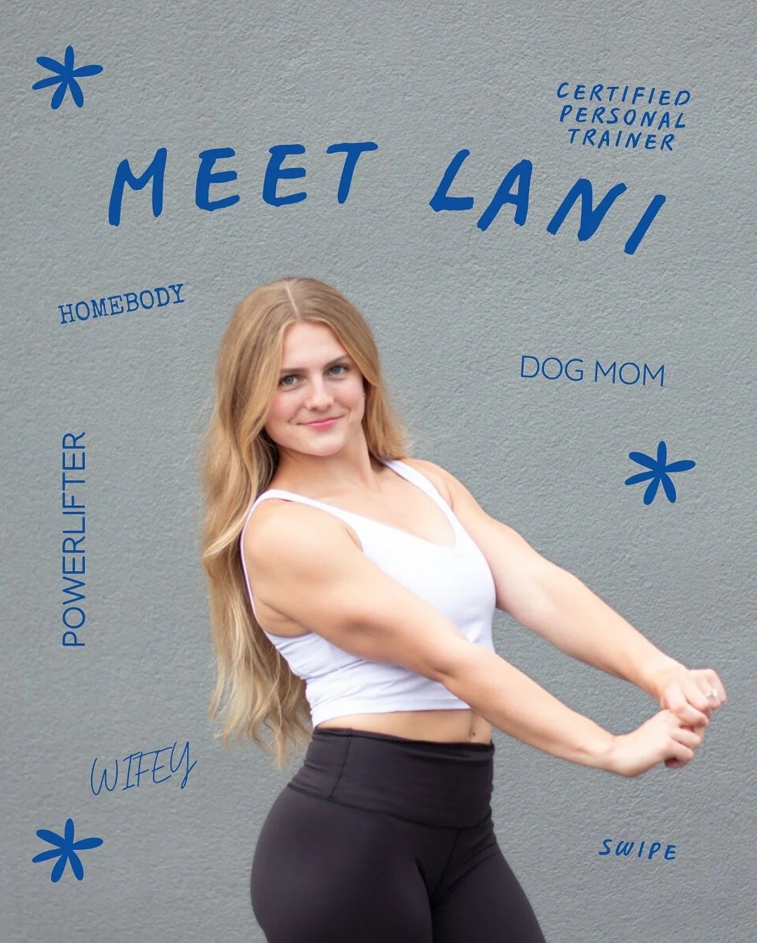 Hi 🫶🏼 I&rsquo;m Kaylani (you can call me Lani) here&rsquo;s a little bit about me! 
I&rsquo;ve been lifting for 3+ years - powerlifting 2+
I love the gym so much I chose a career to help more women in the gym. And it&rsquo;s HARD. Being a woman in 