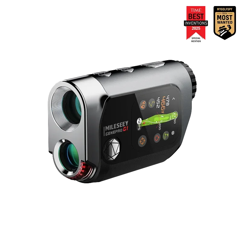 Best golf rangefinder for Father's Day gift guide 2026 featuring the Mileseey GenePro G1