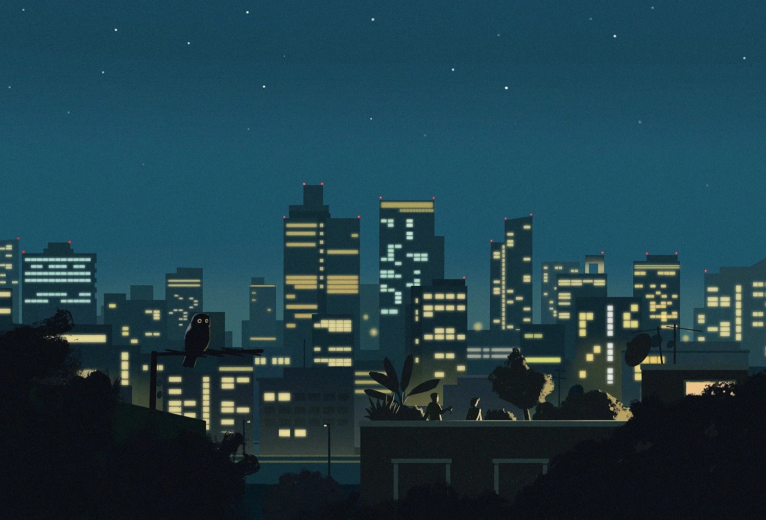 Gardens in the Air- Night Owls