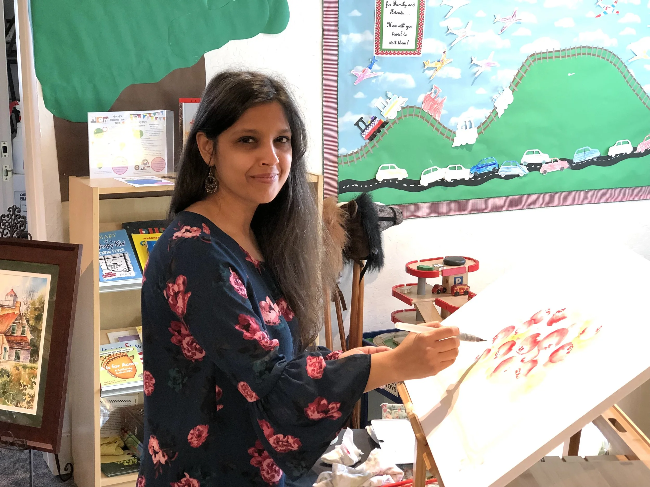 Artist Demonstration: Meghana Mitragotri