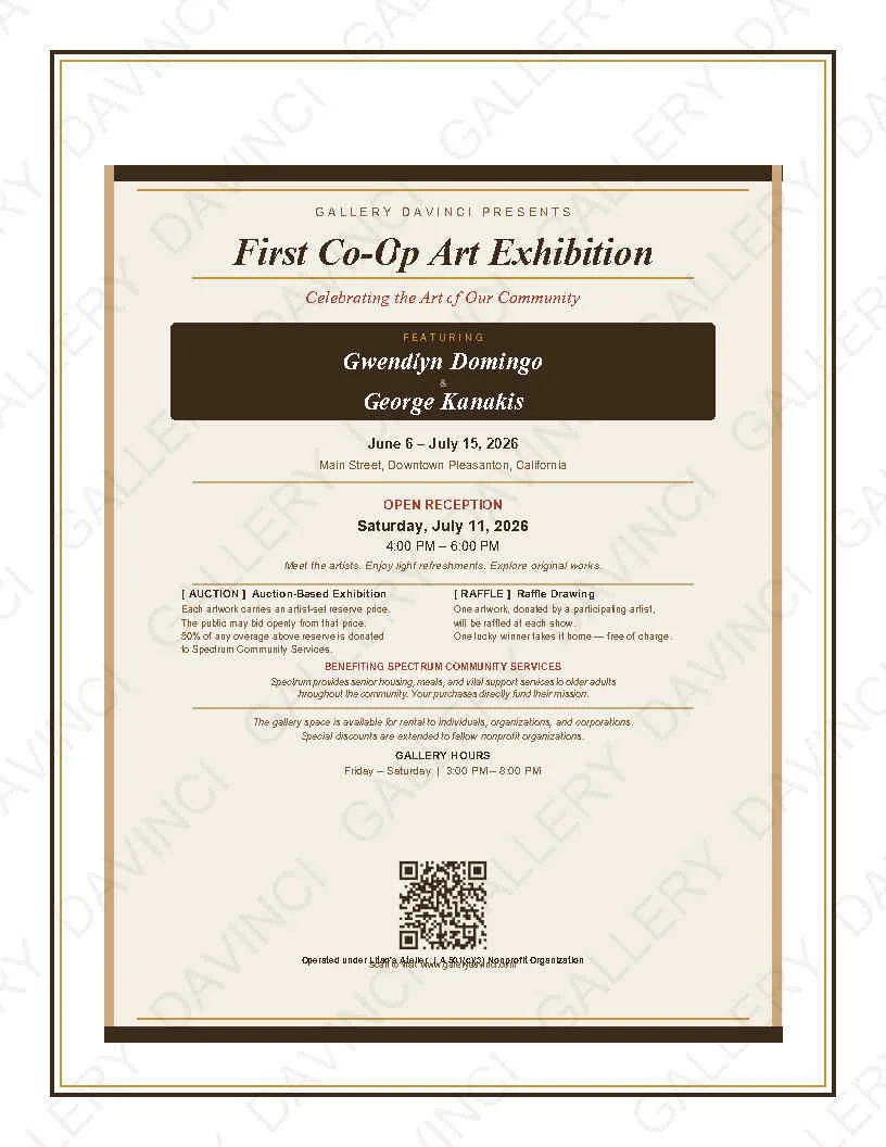 First Co-Op Art Exhibit Reception