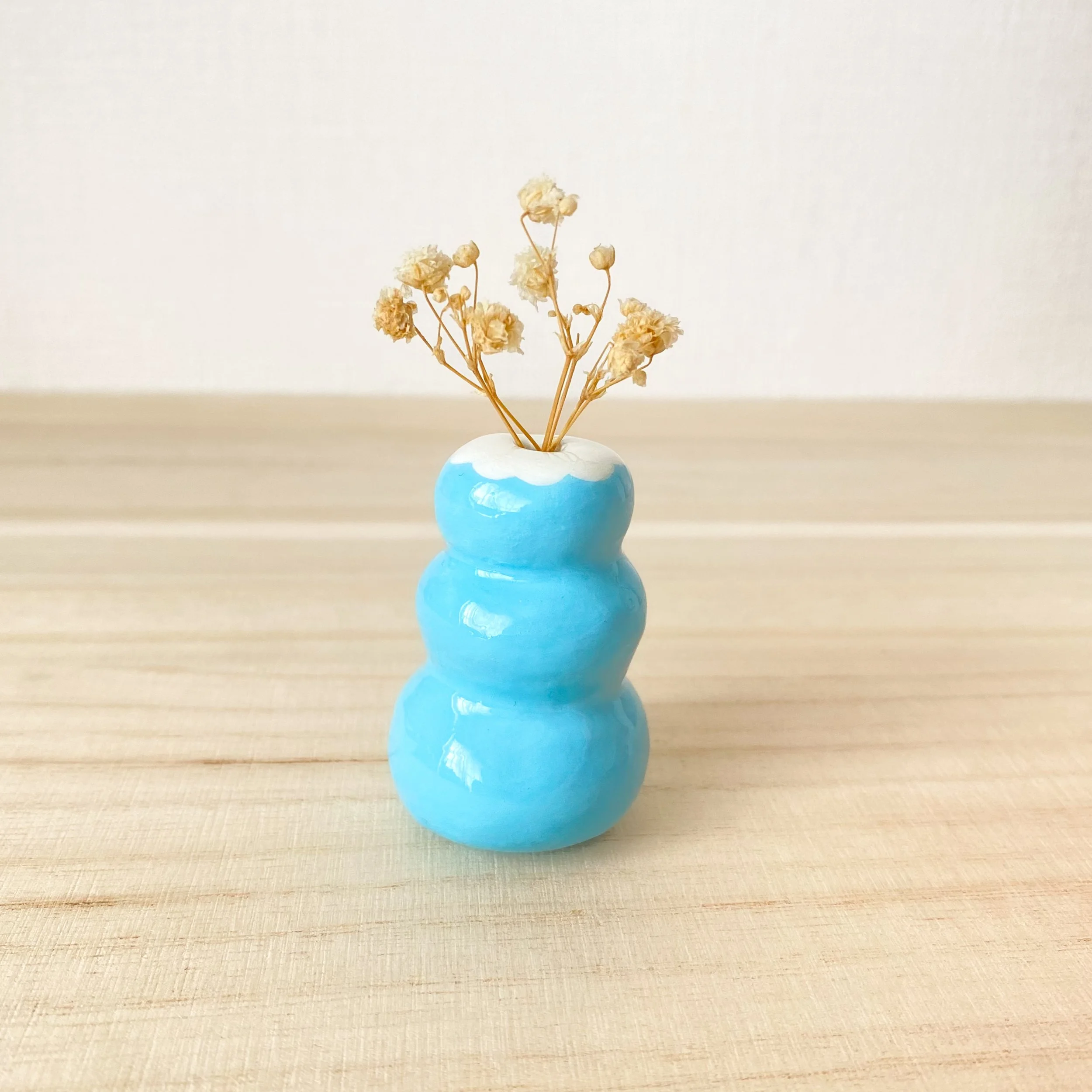Wobbly Light Blue Mini Vase
