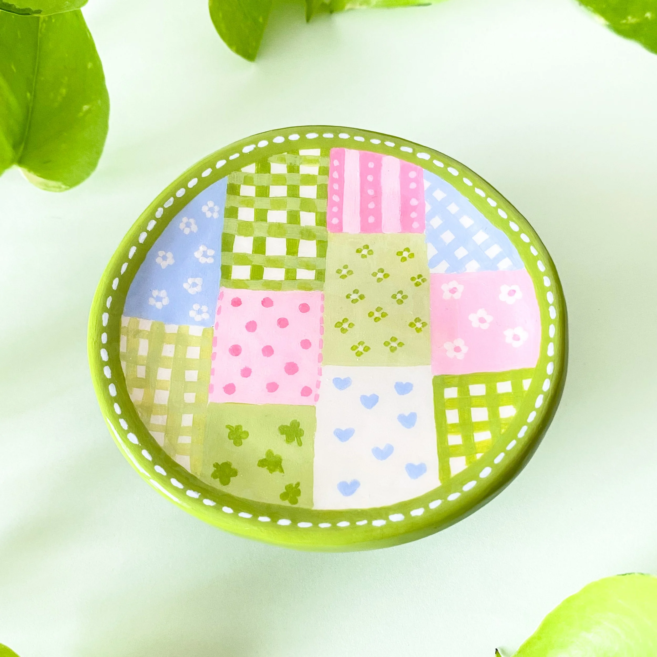 Patchwork Garden Trinket Tray
