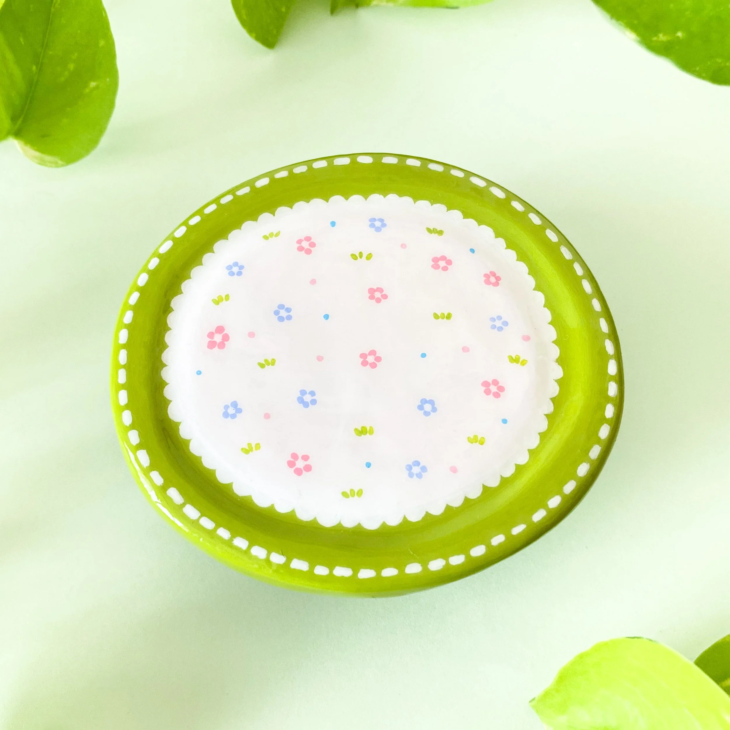 Spring Blossom Trinket Tray