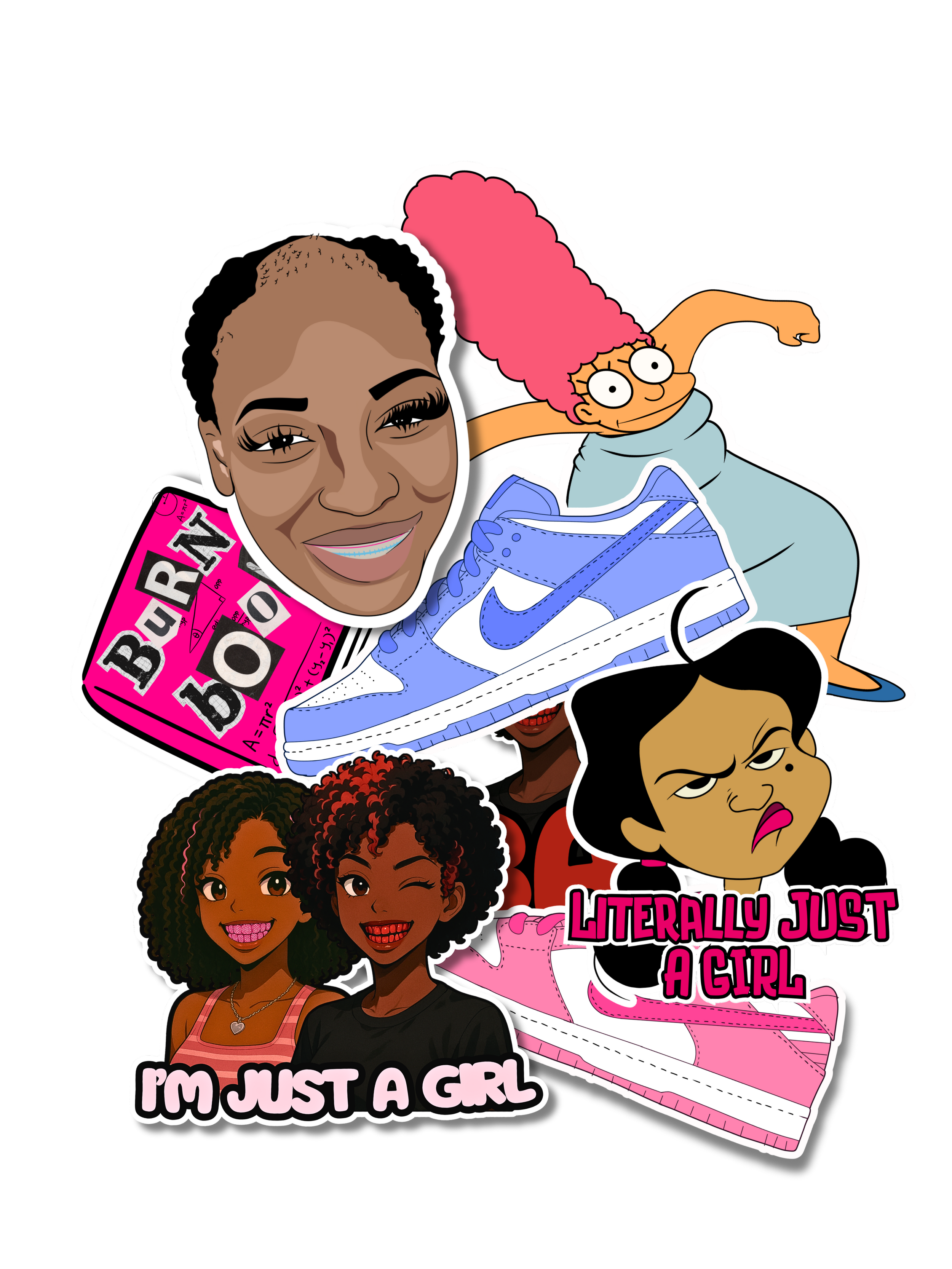 Custom Stickers (Set of 10)