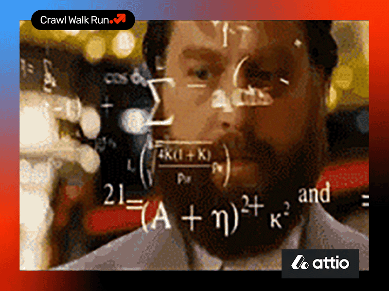 An animated image from the hangover movie visualising calculations