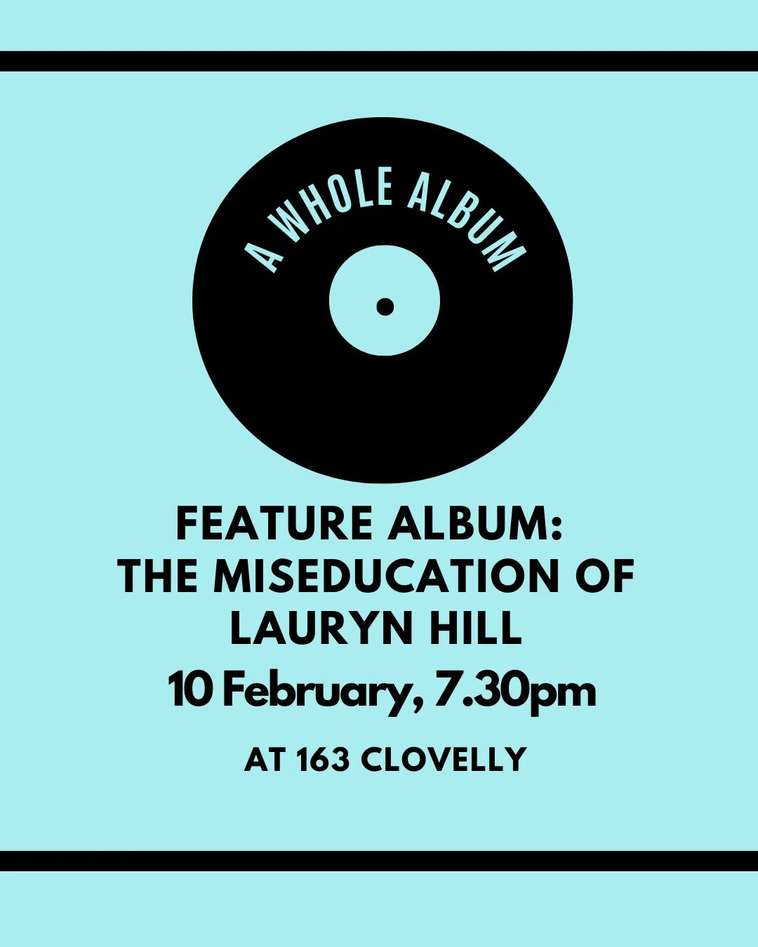 a whole album - Lauryn Hill