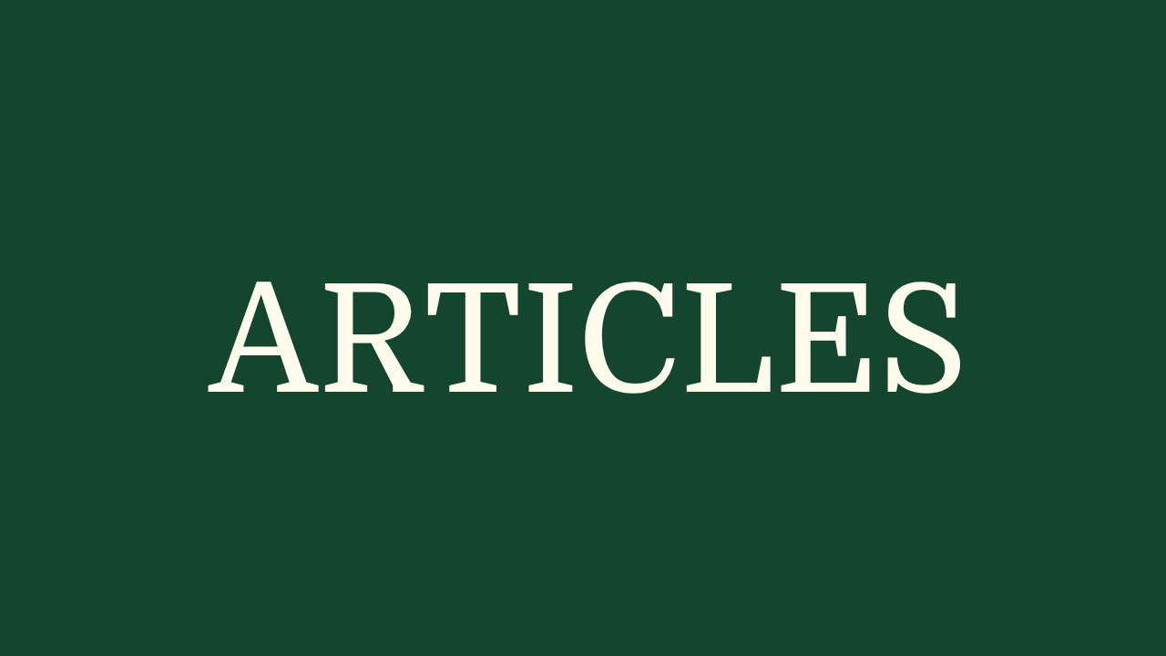 ARTICLES