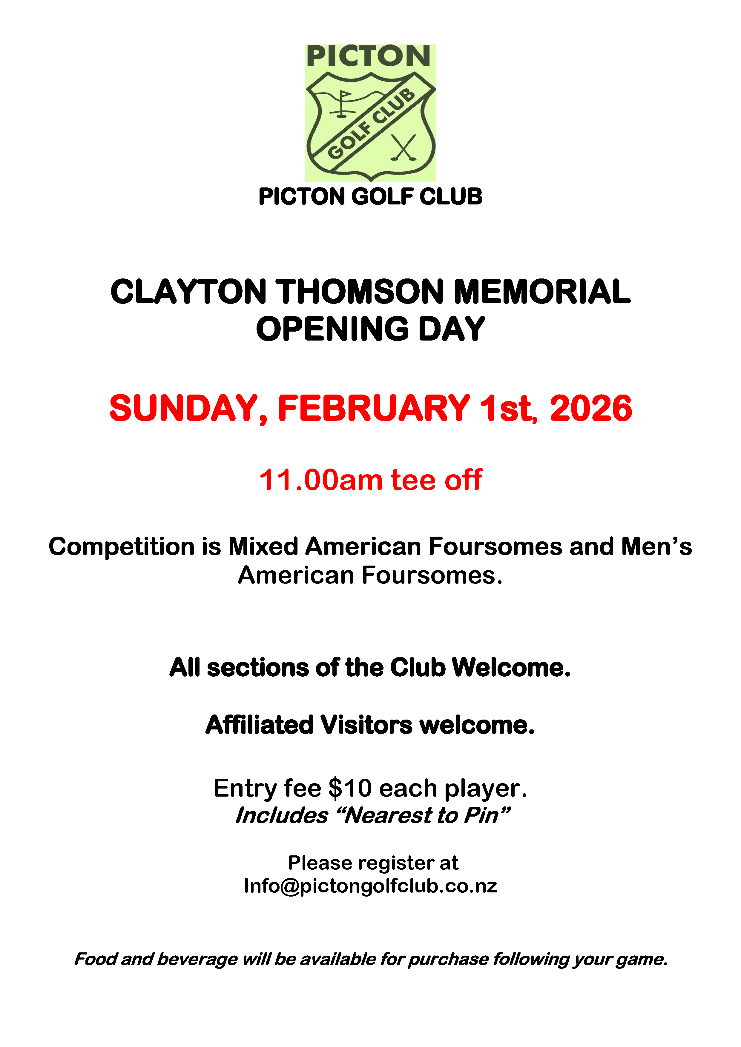 Clayton Thomson Memorial