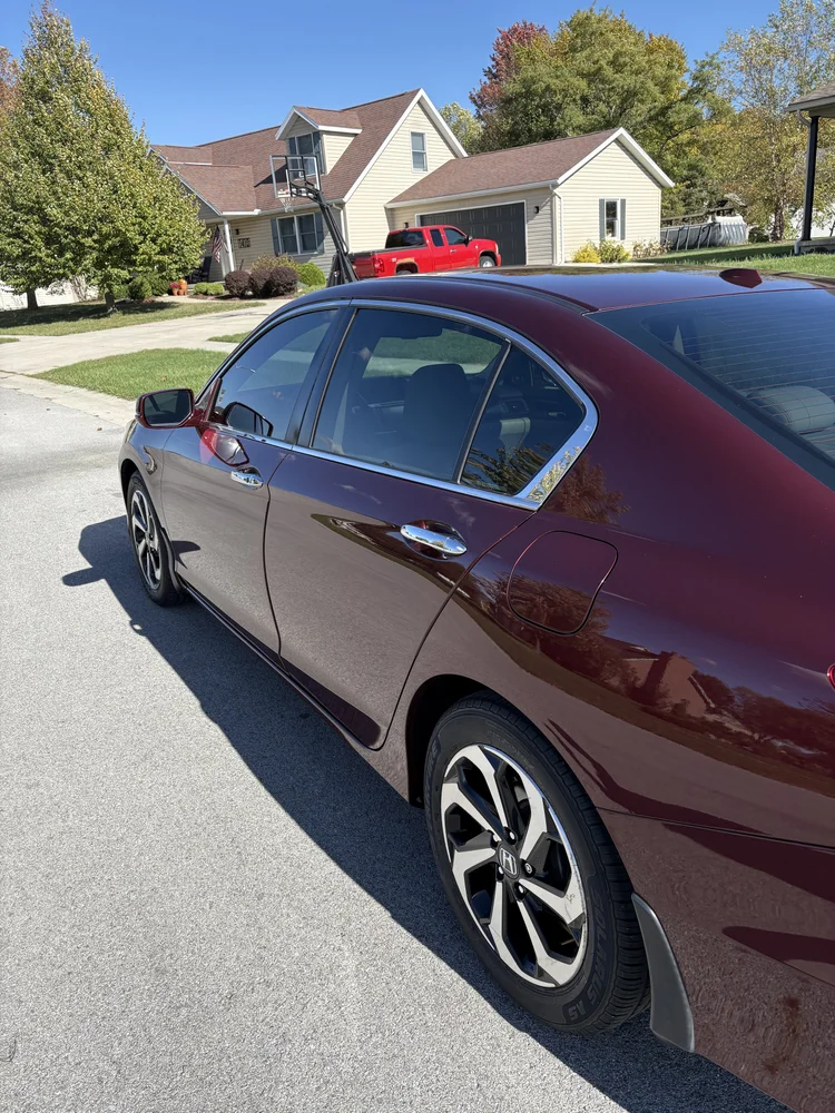 Finished vehicle after professional paint correction
