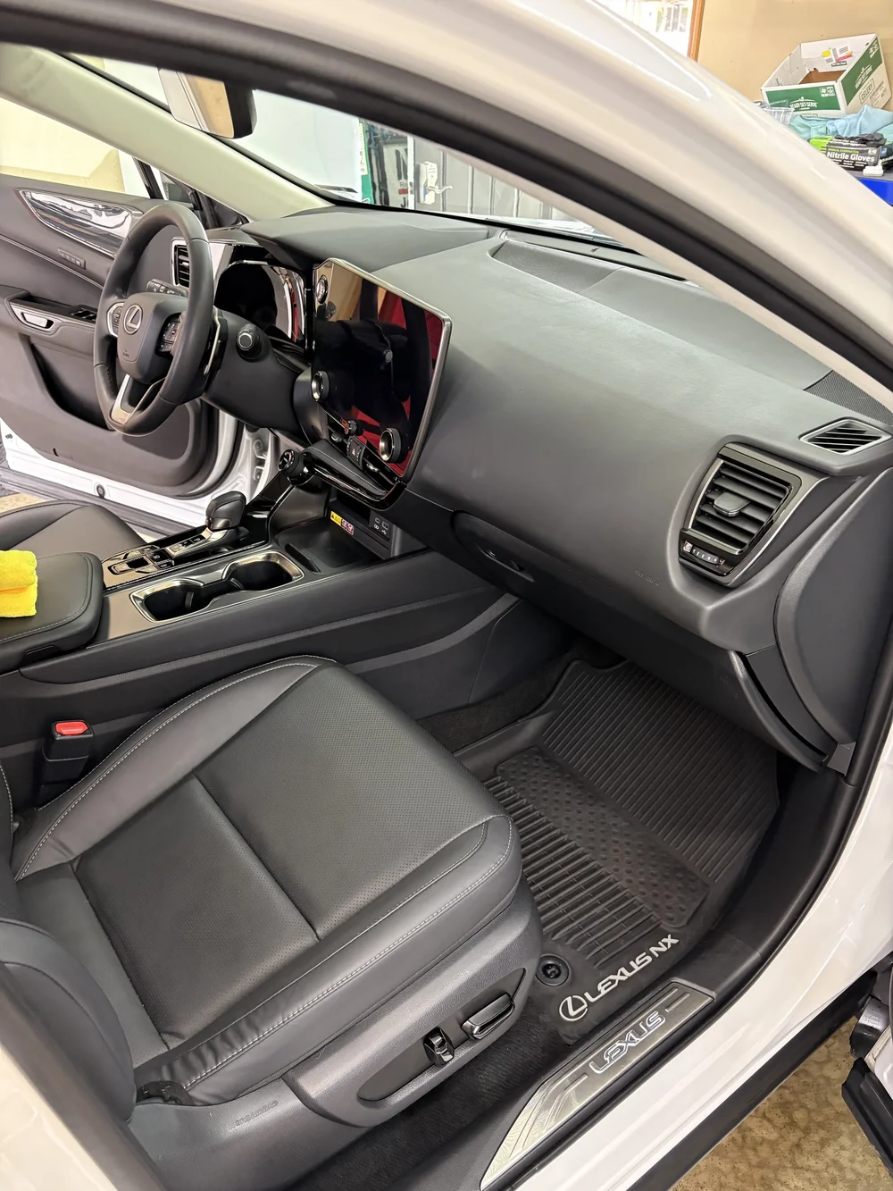 Detailed Lexus NX interior
